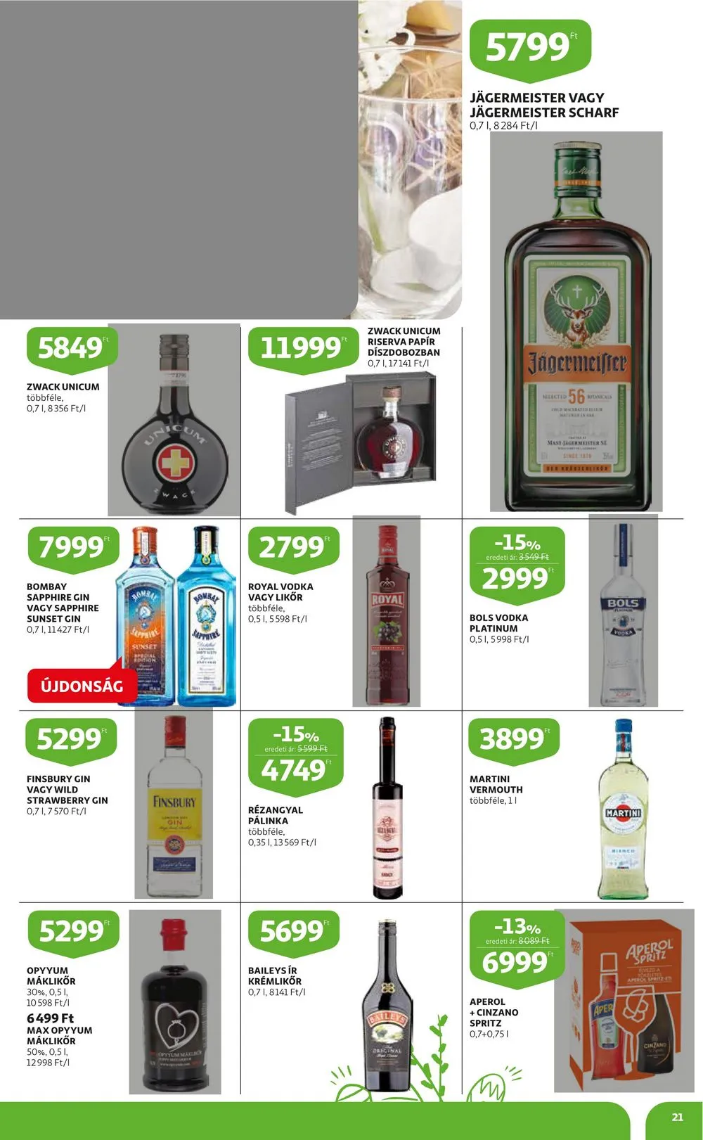 Auchan akciós újság Húsvét 03.16–04.08 – 21. oldal