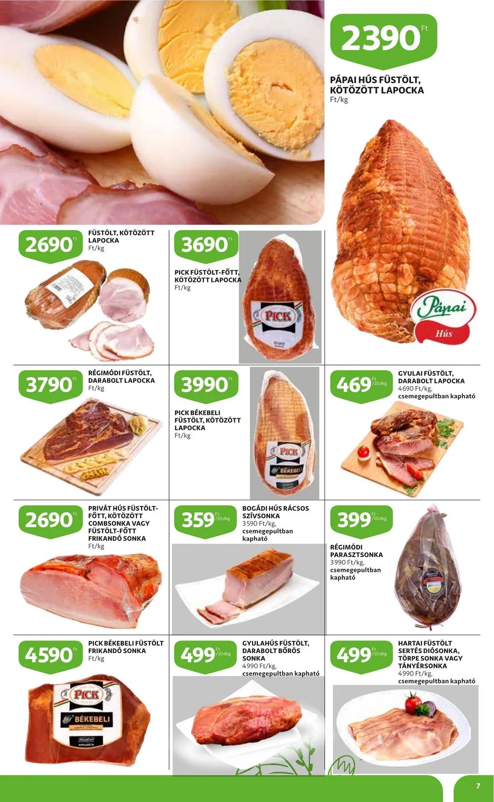 Auchan akciós újság Húsvét 03.16–04.08 – 7. oldal