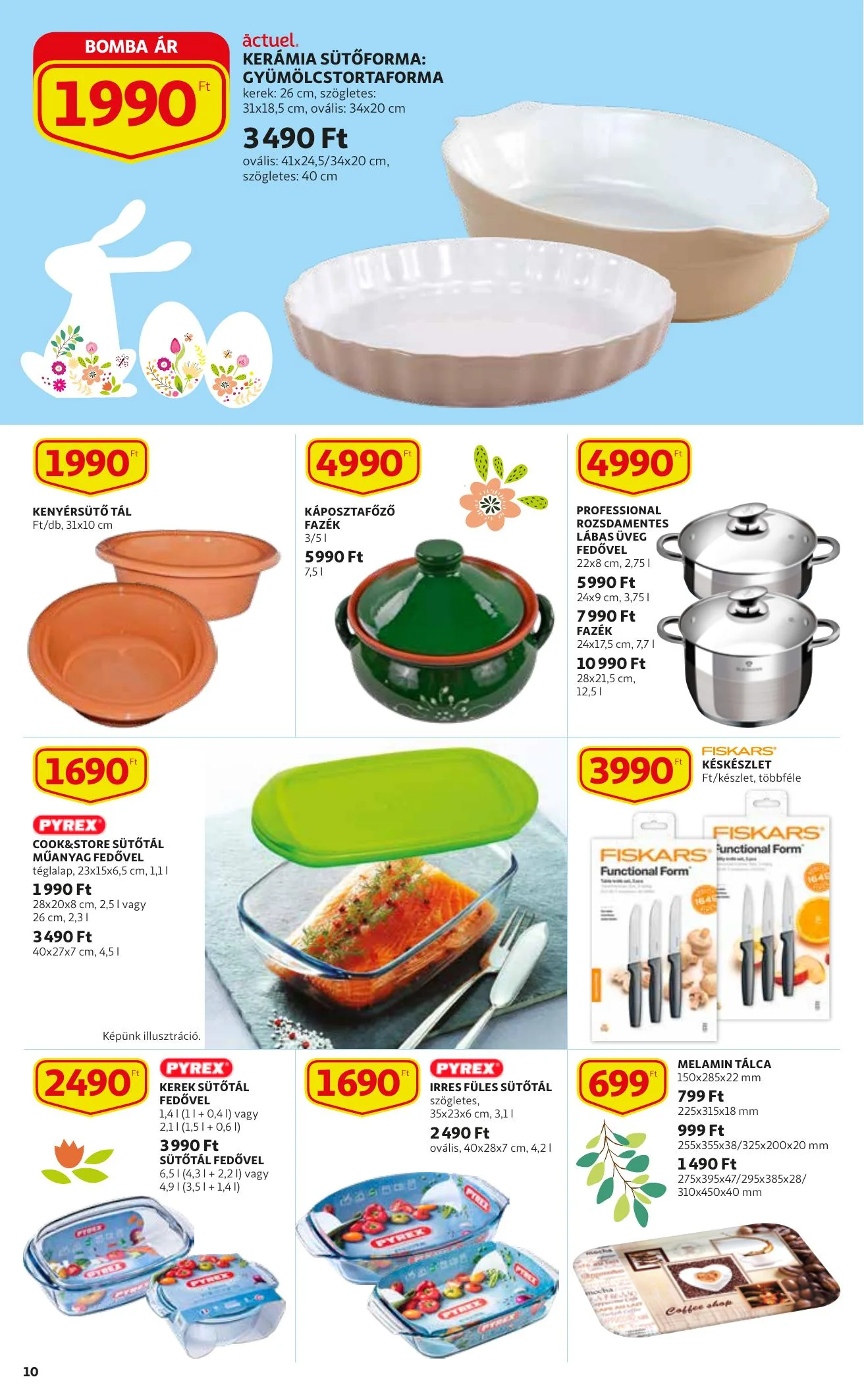 Auchan akciós újság Husveti katalógus 03.04–04.03 – 10. oldal