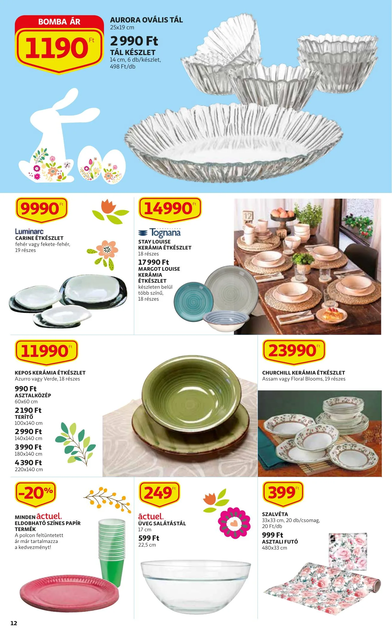 Auchan akciós újság Husveti katalógus 03.04–04.03 – 12. oldal