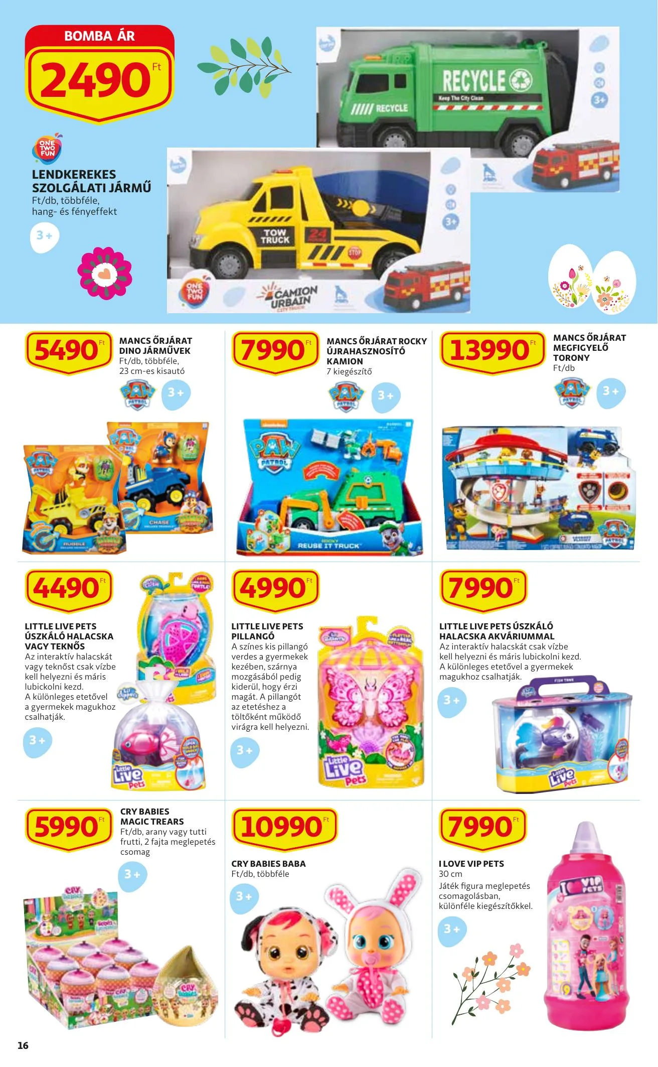 Auchan akciós újság Husveti katalógus 03.04–04.03 – 16. oldal