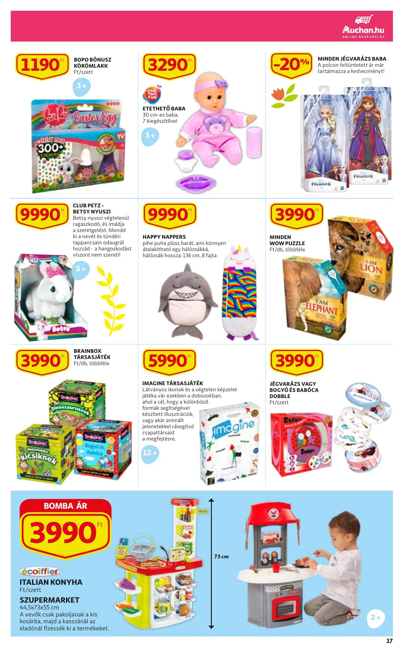 Auchan akciós újság Husveti katalógus 03.04–04.03 – 17. oldal
