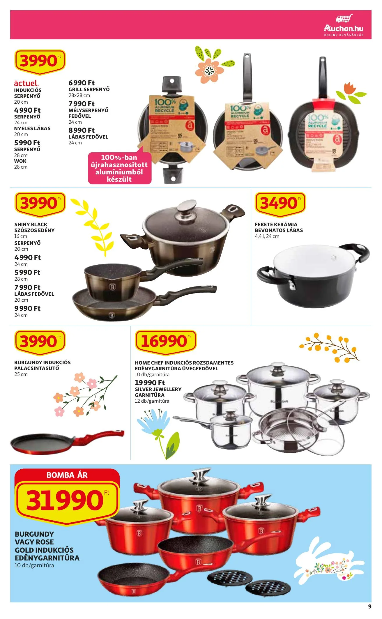 Auchan akciós újság Husveti katalógus 03.04–04.03 – 9. oldal