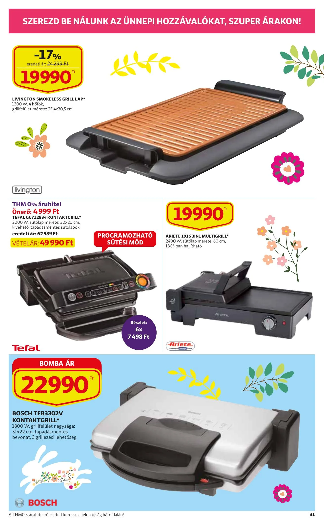 Auchan akciós újság Husveti katalógus 03.11–04.03 – 31. oldal