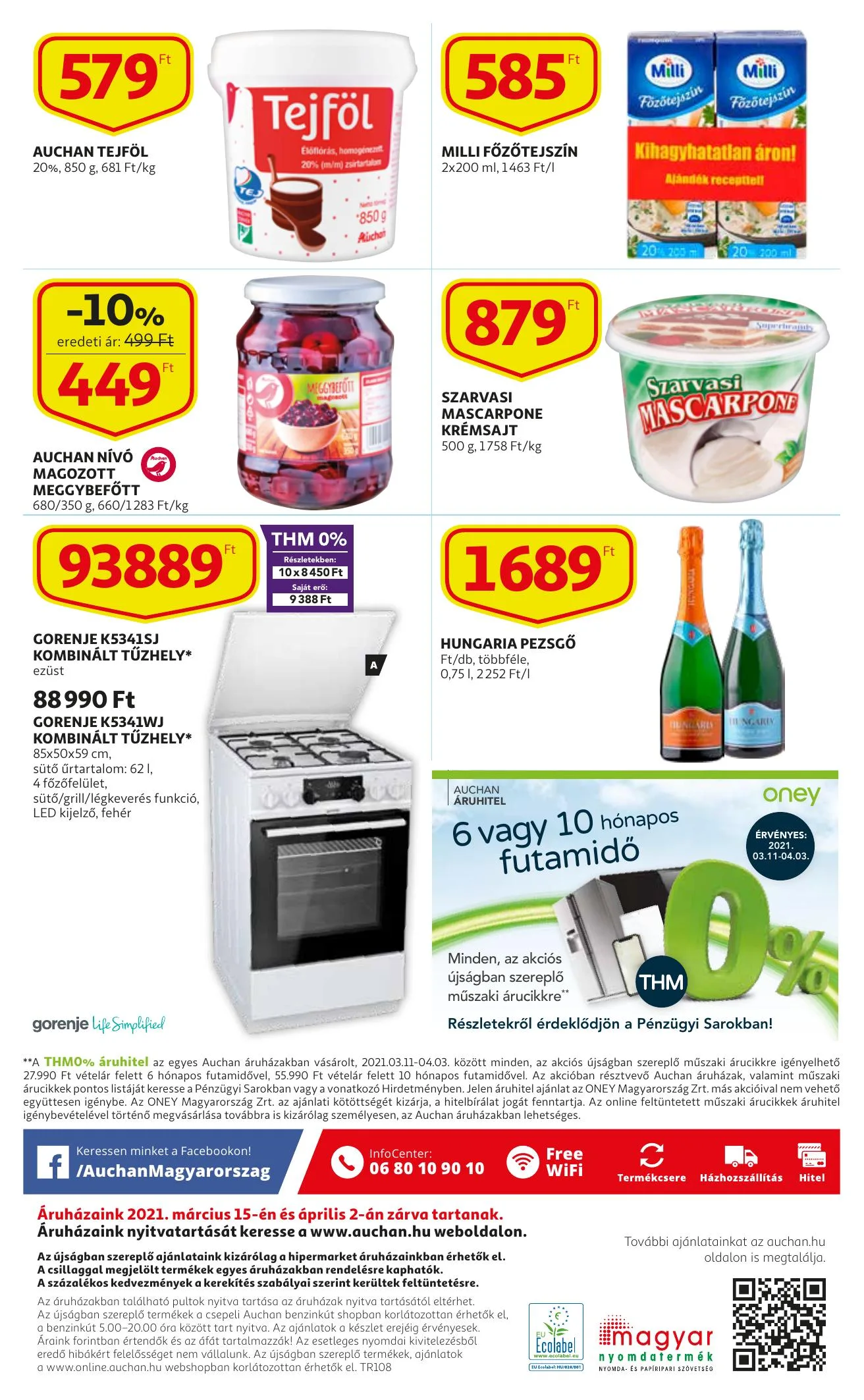Auchan akciós újság Husveti katalógus 03.11–04.03 – 34. oldal