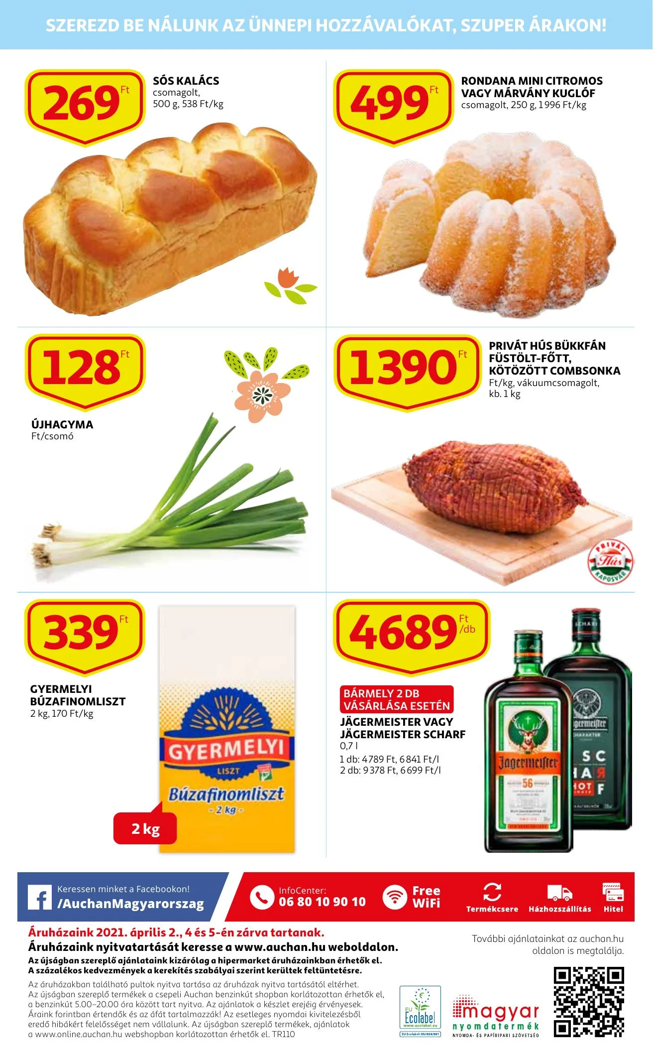Auchan akciós újság Husveti katalógus 03.29–04.03 – 12. oldal