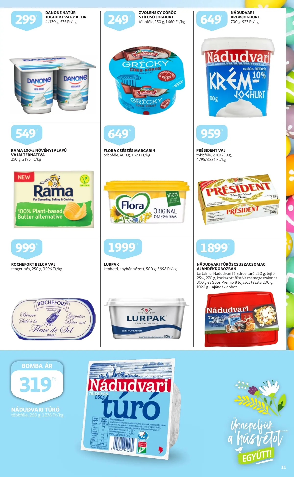 Auchan akciós újság Husveti katalógus 03.24–04.16 – 11. oldal