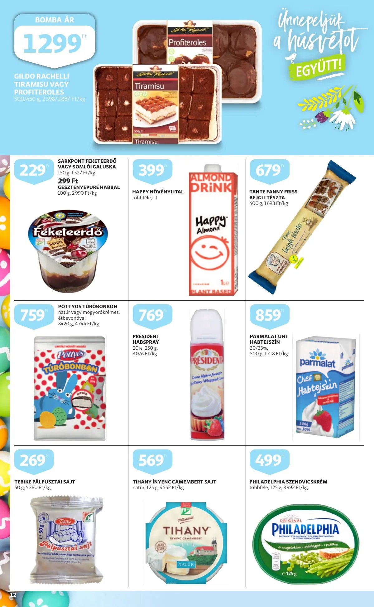 Auchan akciós újság Husveti katalógus 03.24–04.16 – 12. oldal