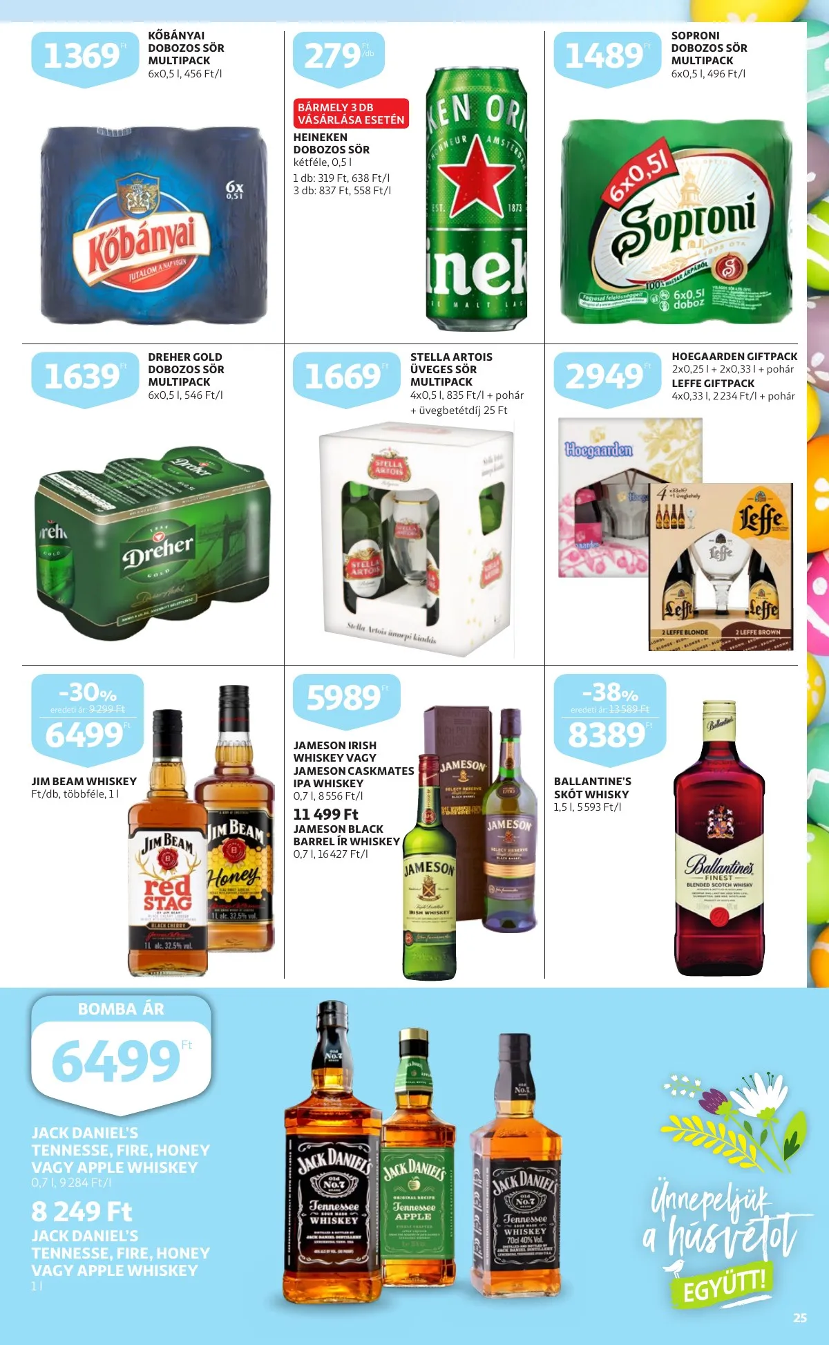Auchan akciós újság Husveti katalógus 03.24–04.16 – 25. oldal