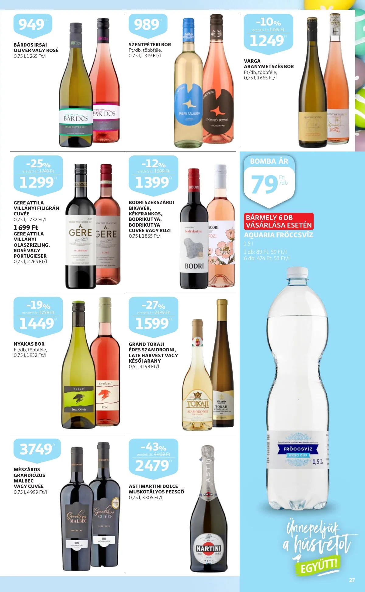 Auchan akciós újság Husveti katalógus 03.24–04.16 – 27. oldal