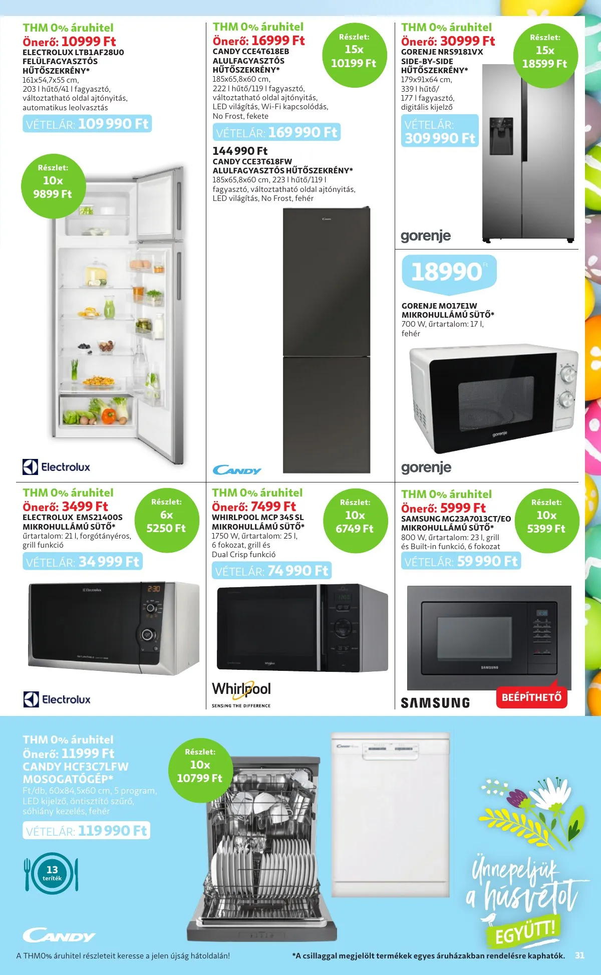 Auchan akciós újság Husveti katalógus 03.24–04.16 – 31. oldal