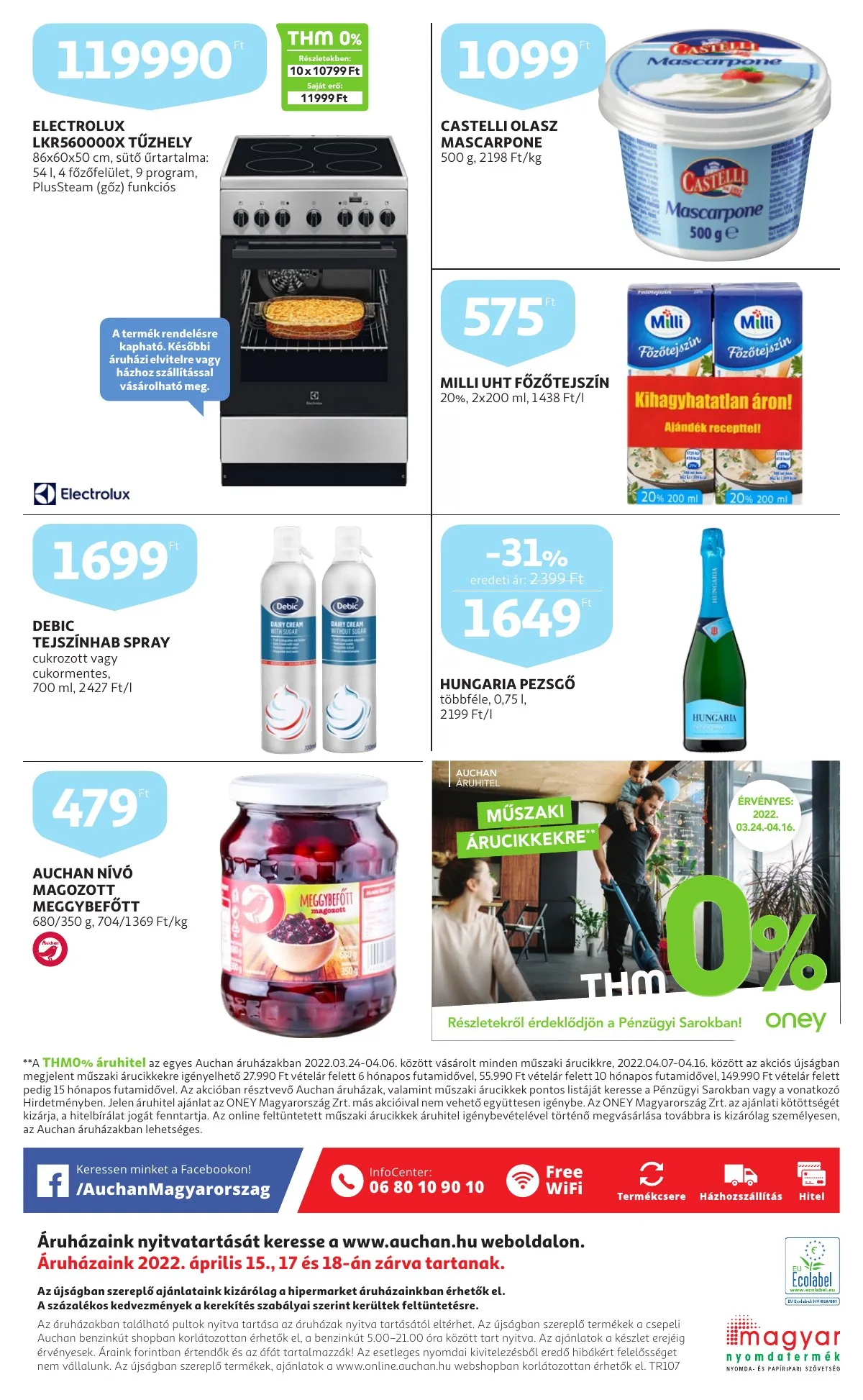 Auchan akciós újság Husveti katalógus 03.24–04.16 – 32. oldal