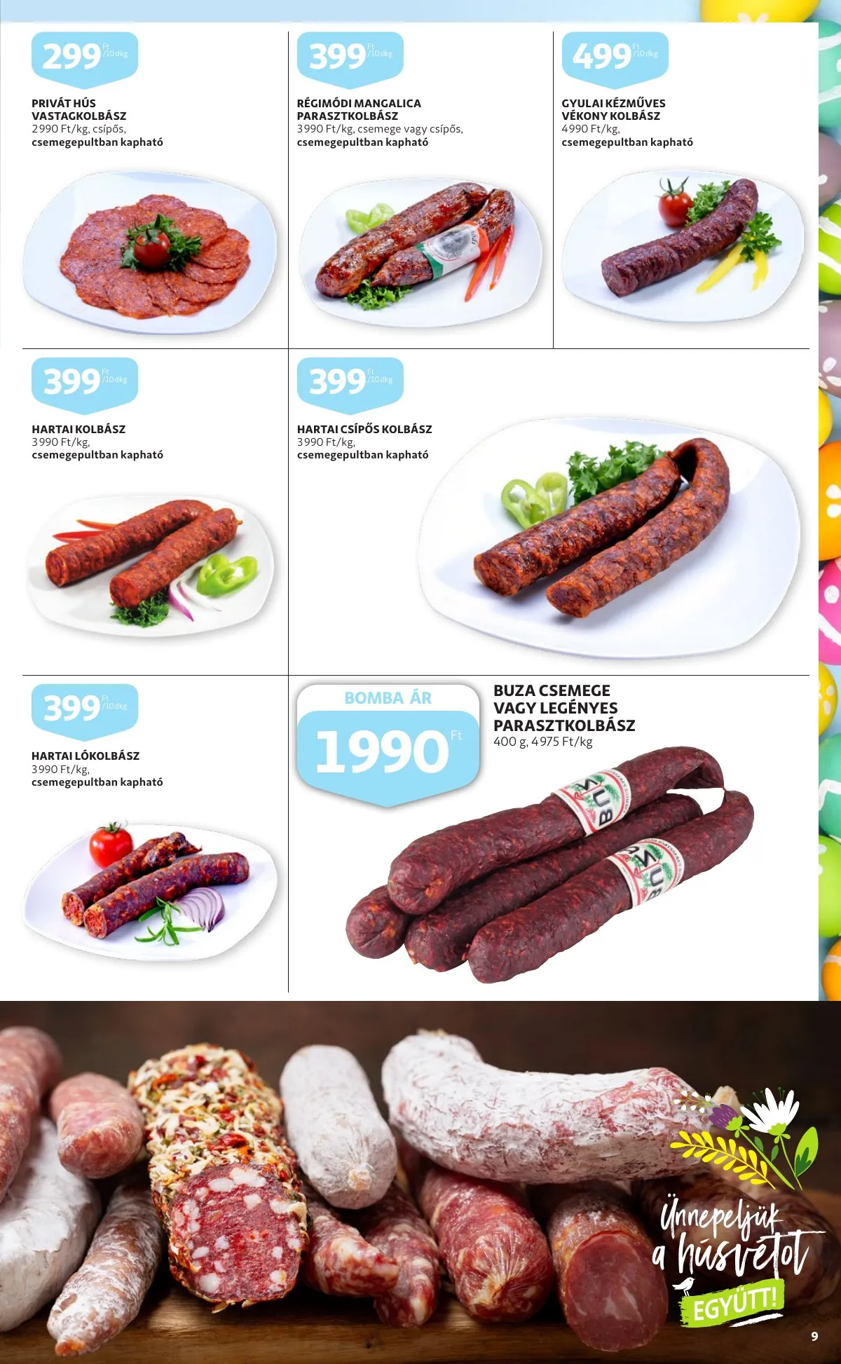 Auchan akciós újság Husveti katalógus 03.24–04.16 – 9. oldal