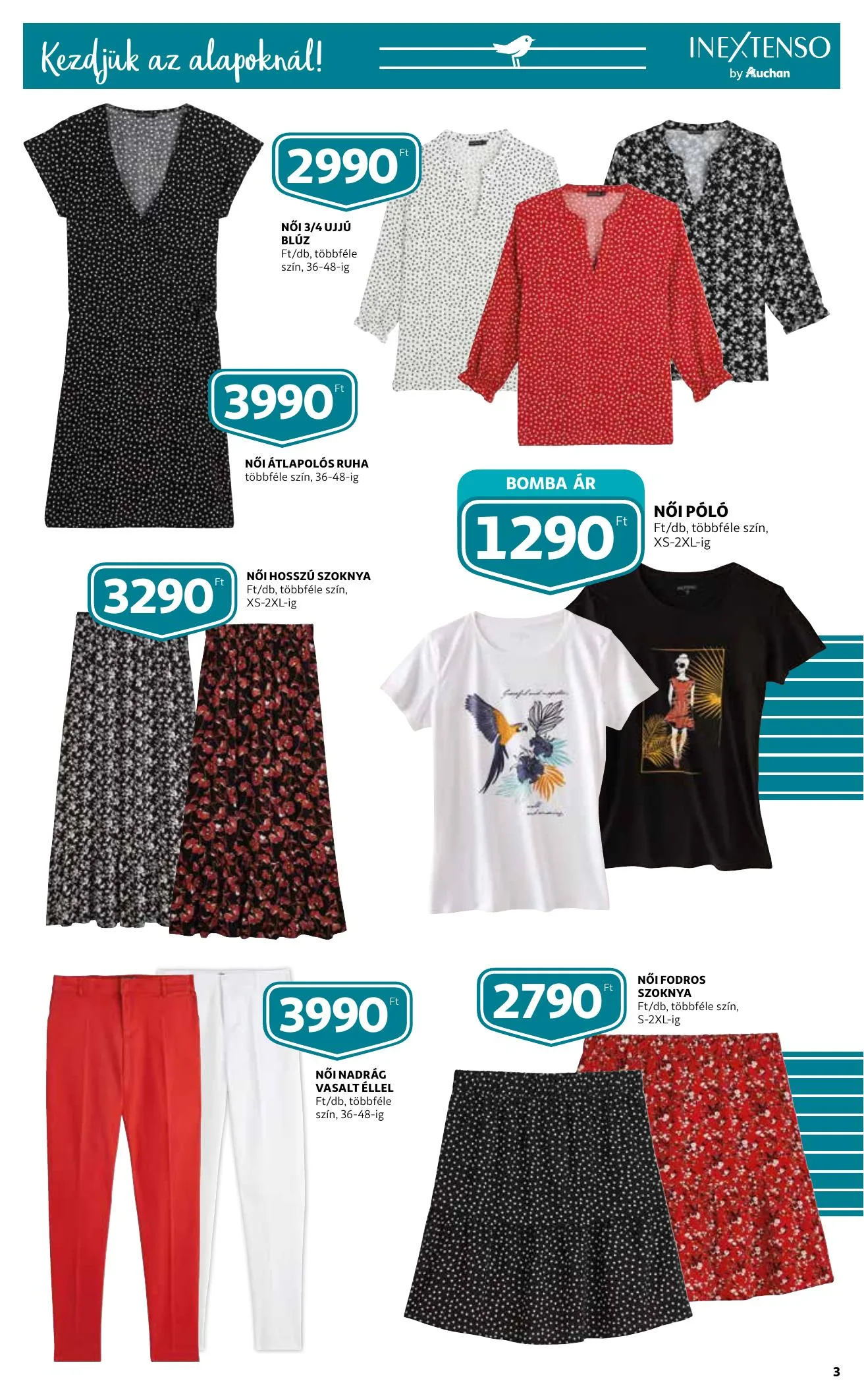 Auchan akciós újság Inextenso katalógus 04.06–04.21 – 3. oldal