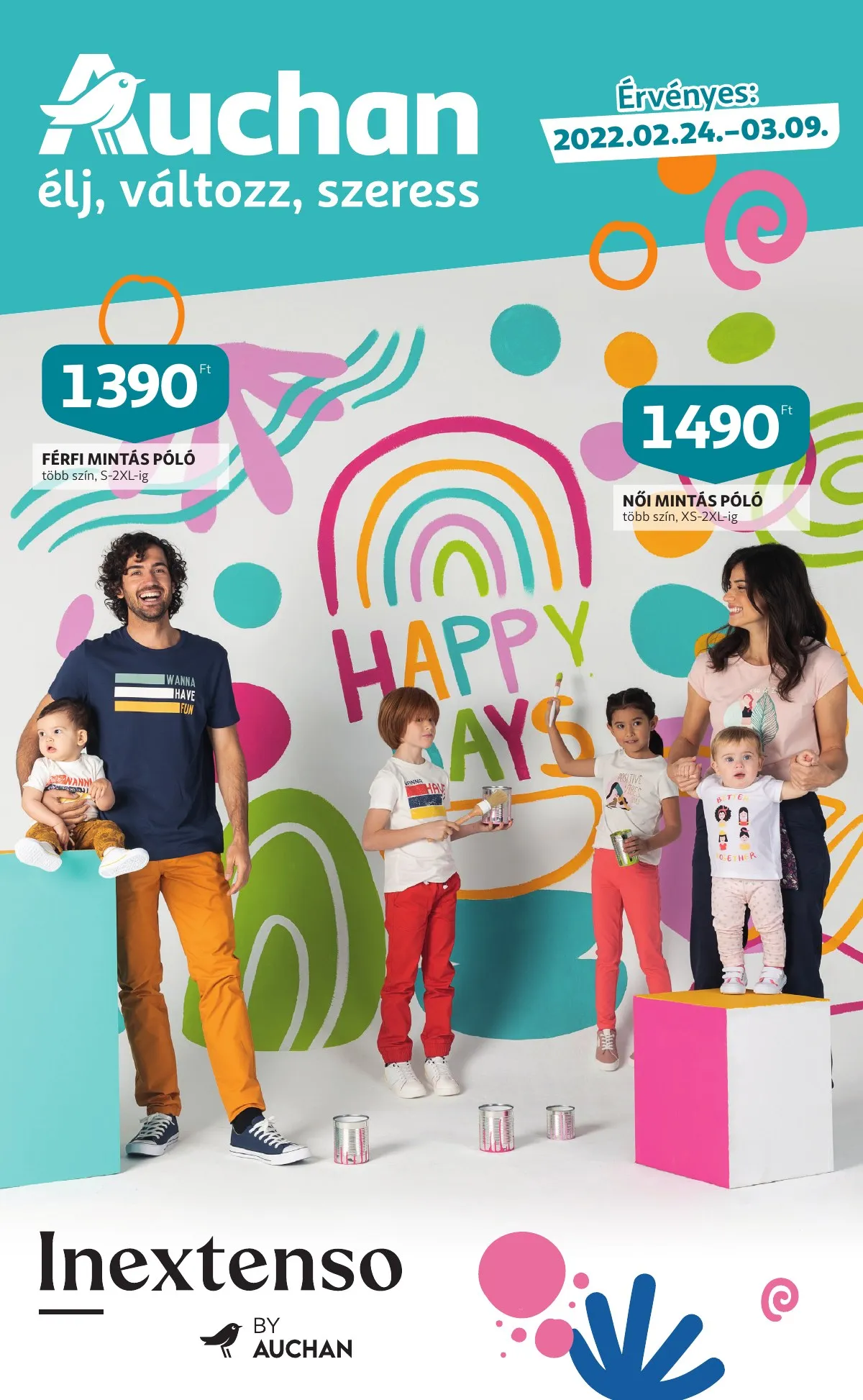 Auchan akciós újság Inextenso katalógus 02.24–03.09