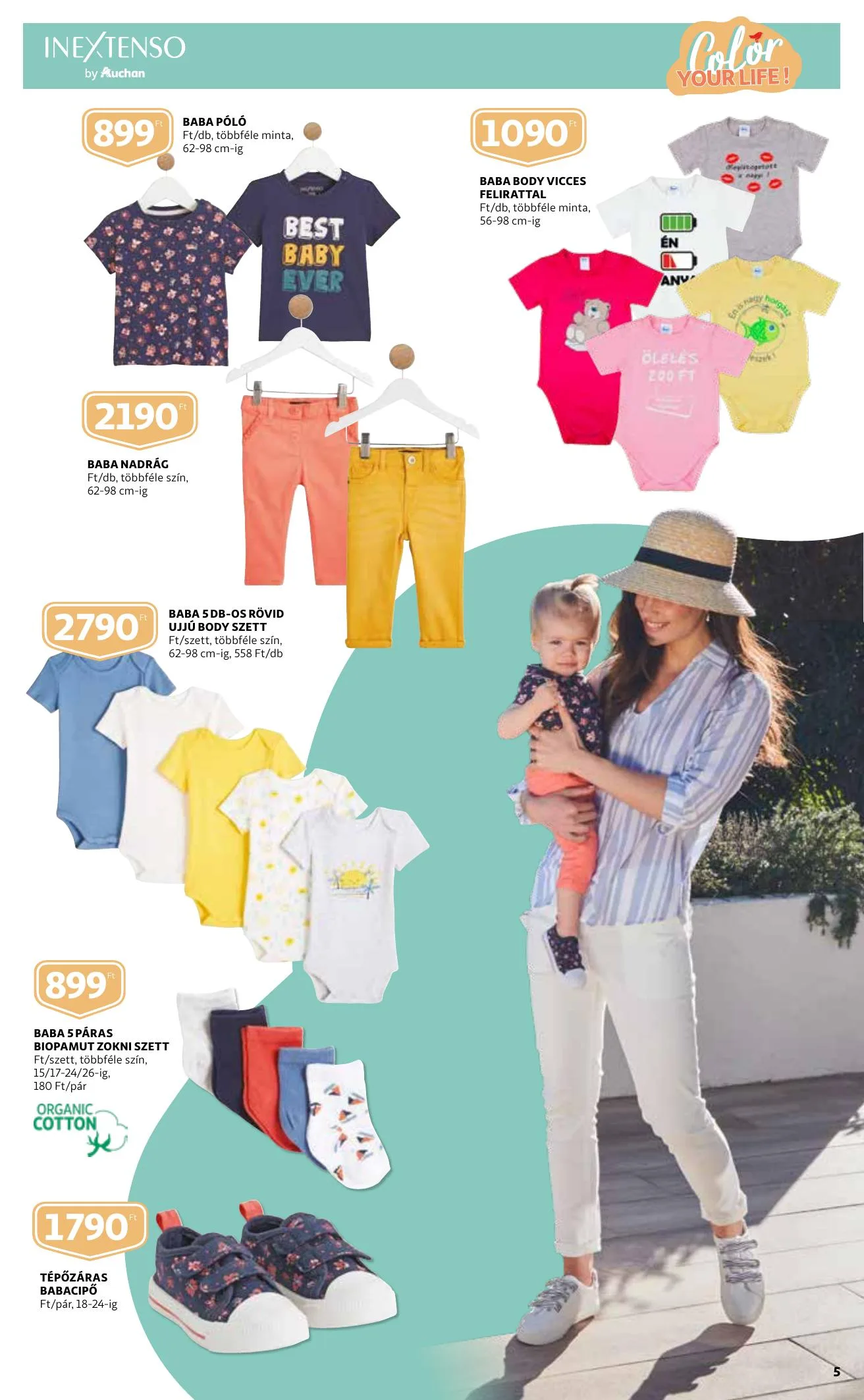 Auchan akciós újság Inextenso Textil katalógus 02.25–03.24 – 5. oldal