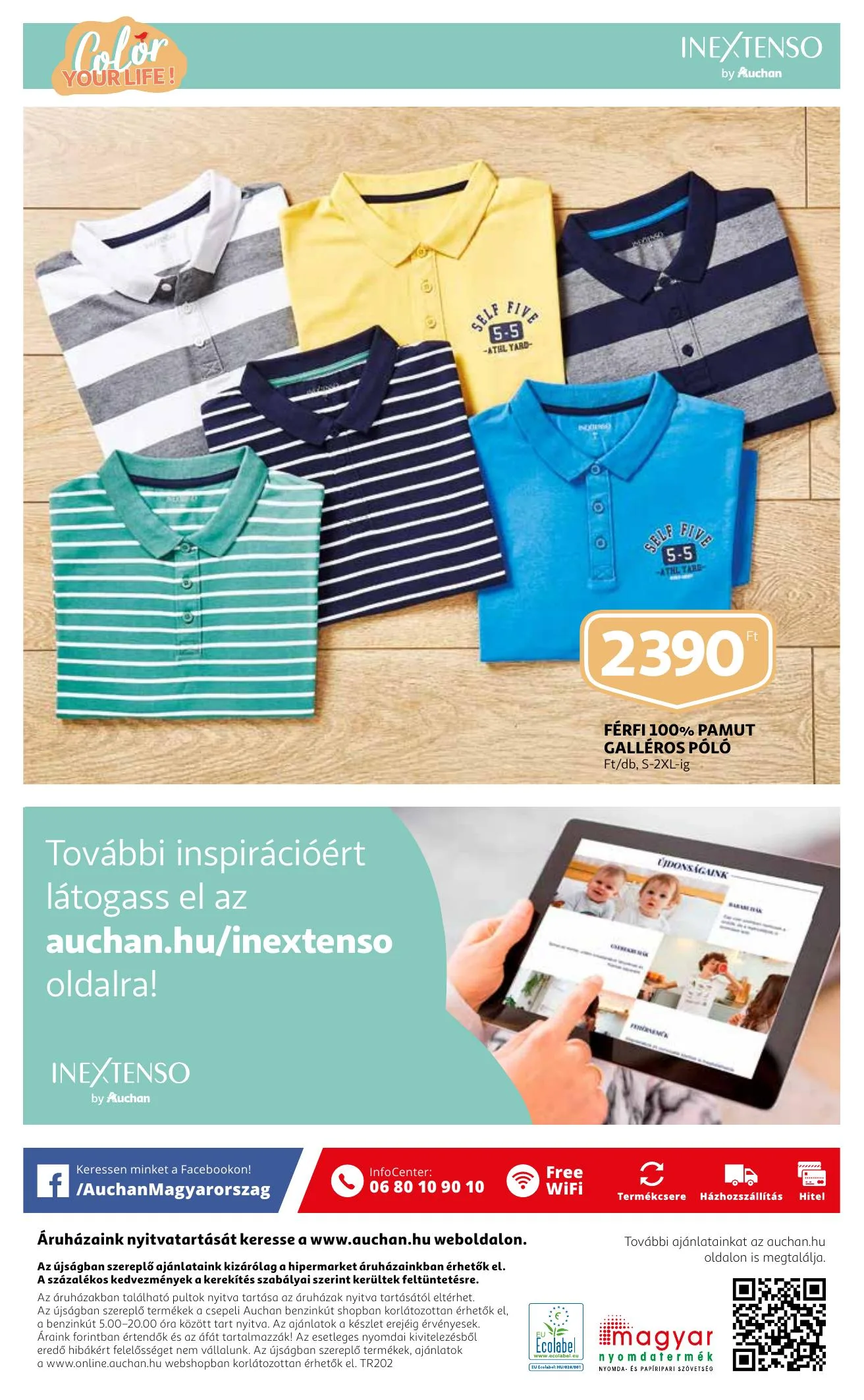Auchan akciós újság Inextenso Textil katalógus 02.25–03.24 – 8. oldal