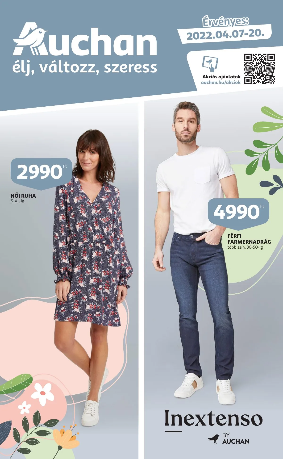 Auchan akciós újság Inextenso 04.07–04.20
