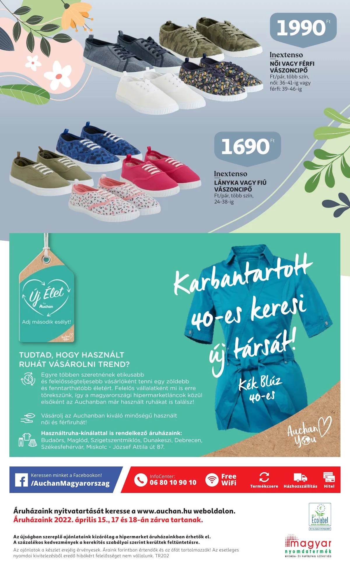 Auchan akciós újság Inextenso 04.07–04.20 – 8. oldal