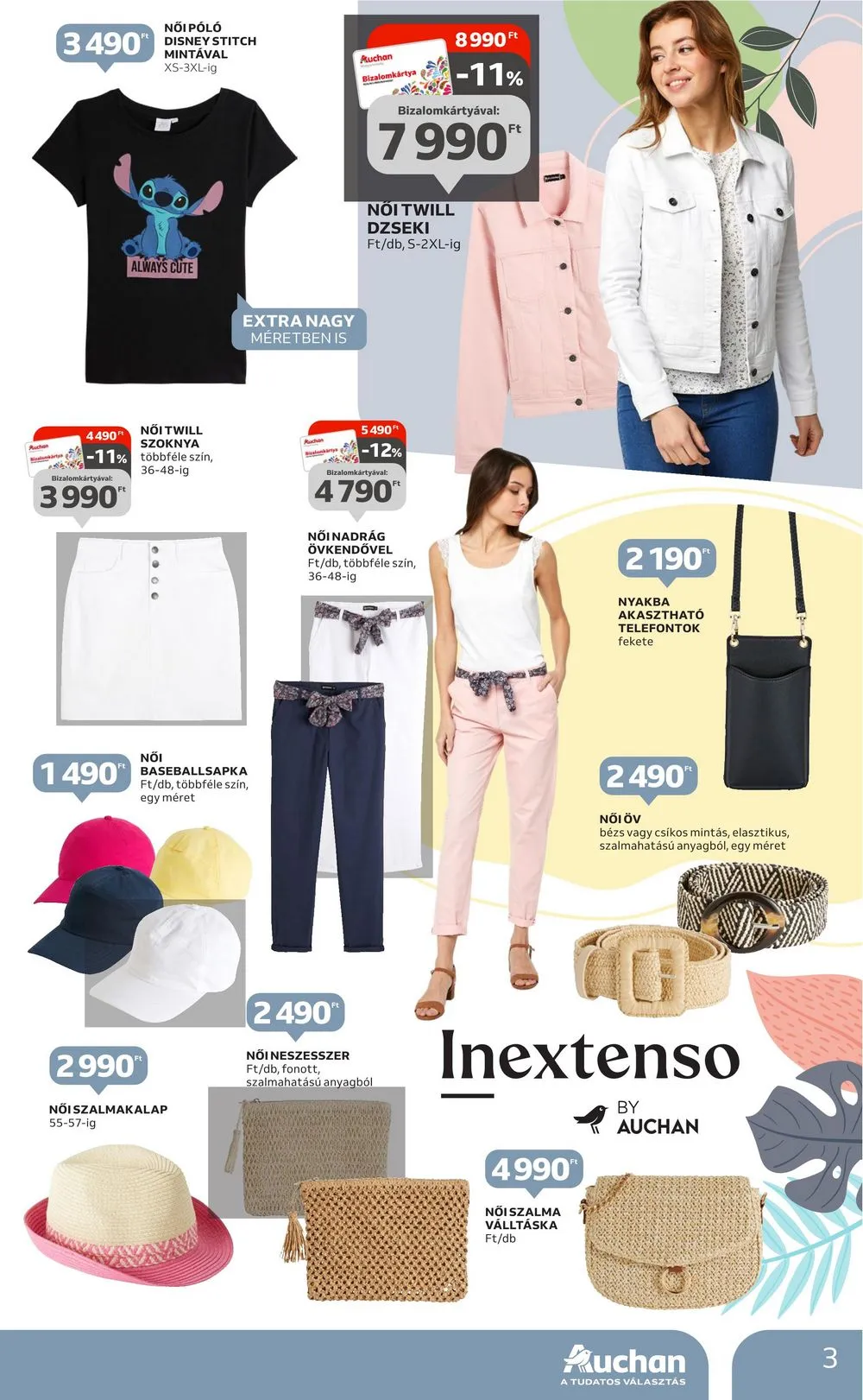 Auchan akciós újság Inextenso 04.13–04.26 – 3. oldal