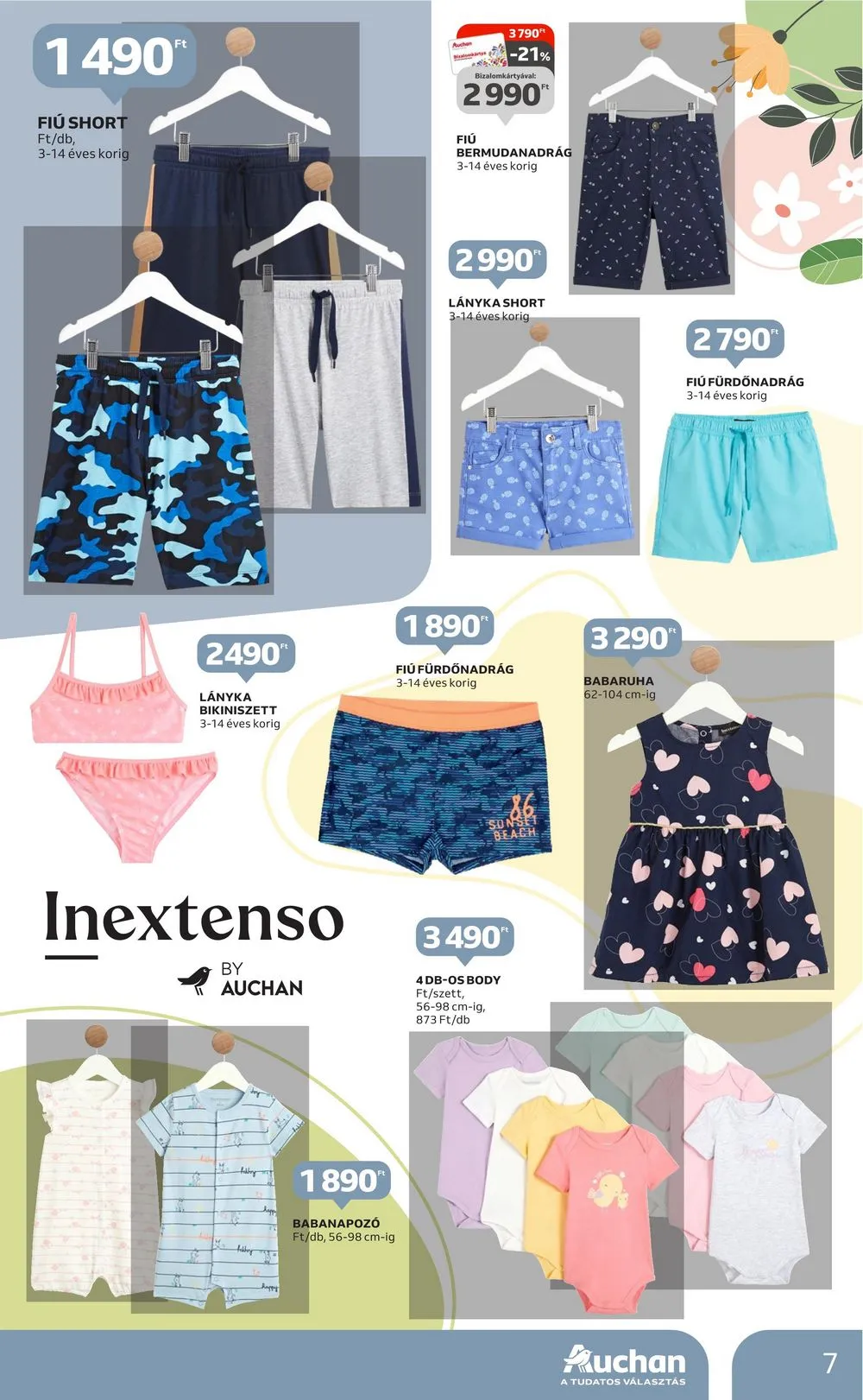 Auchan akciós újság Inextenso 04.13–04.26 – 7. oldal