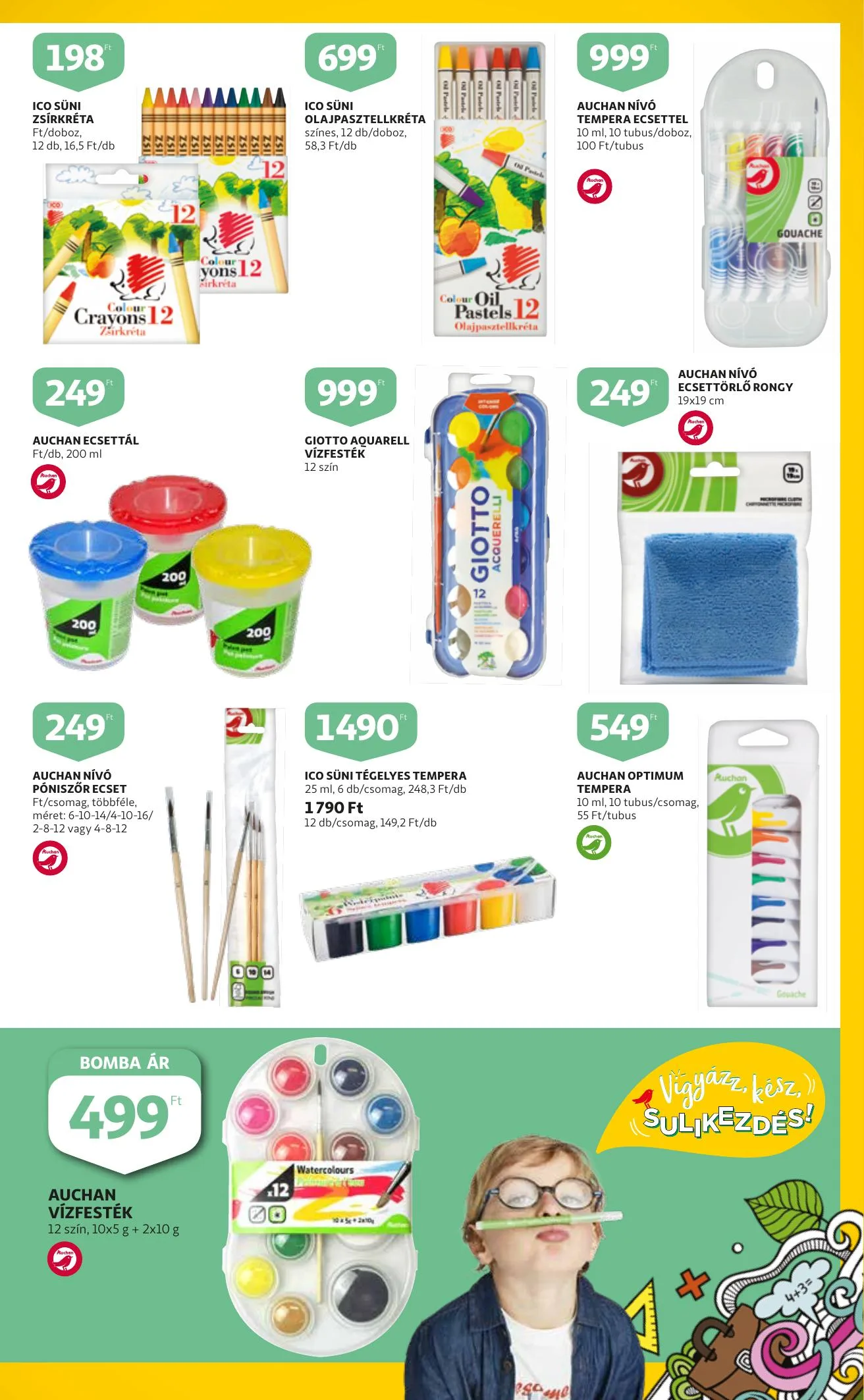 Auchan akciós újság Iskolakezdés katalógus 08.12–08.25 – 11. oldal
