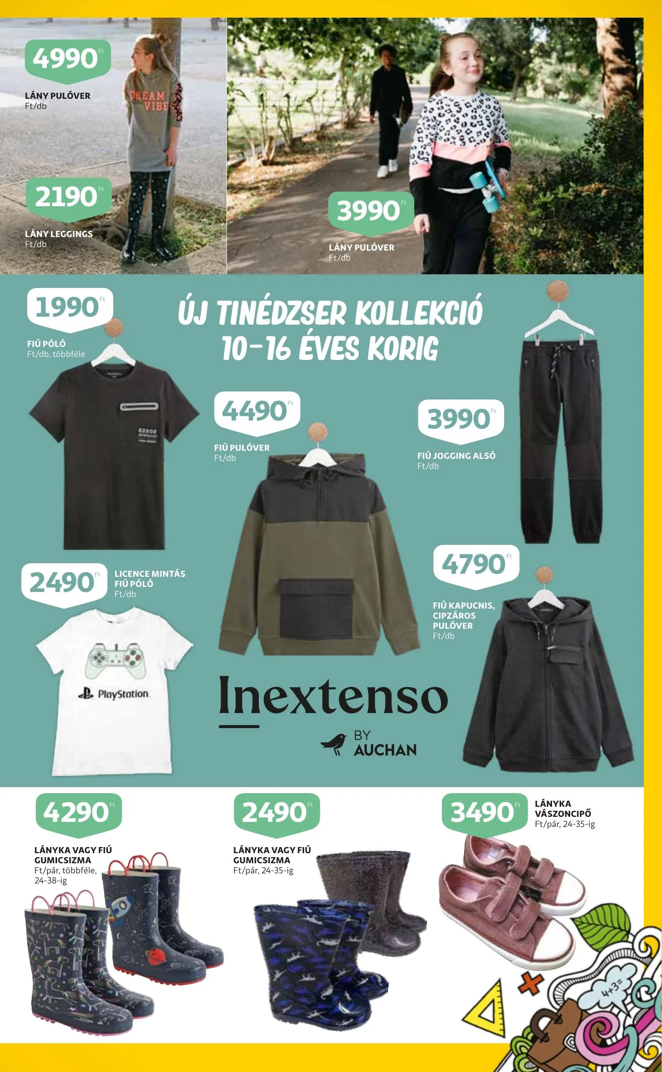 Auchan akciós újság Iskolakezdés katalógus 08.12–08.25 – 23. oldal