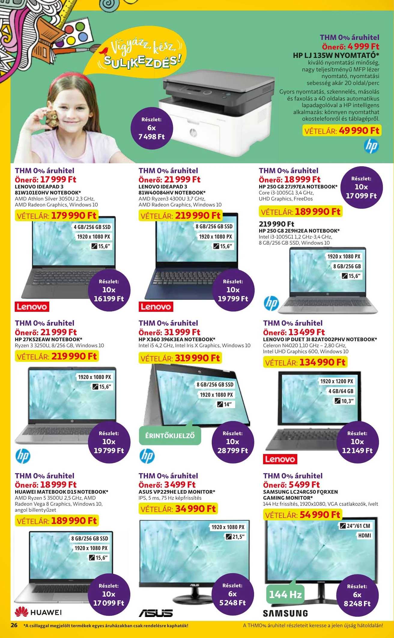 Auchan akciós újság Iskolakezdés katalógus 08.12–08.25 – 26. oldal