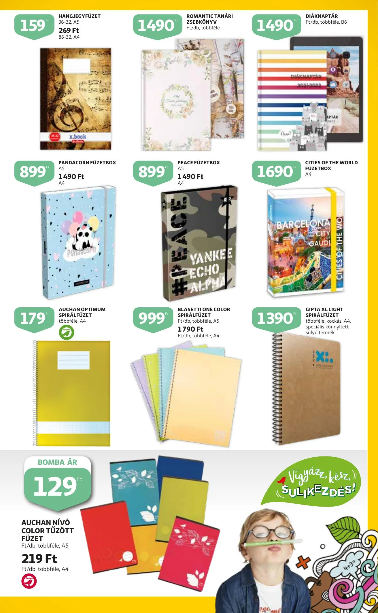 Auchan akciós újság Iskolakezdés katalógus 08.12–08.25 – 7. oldal