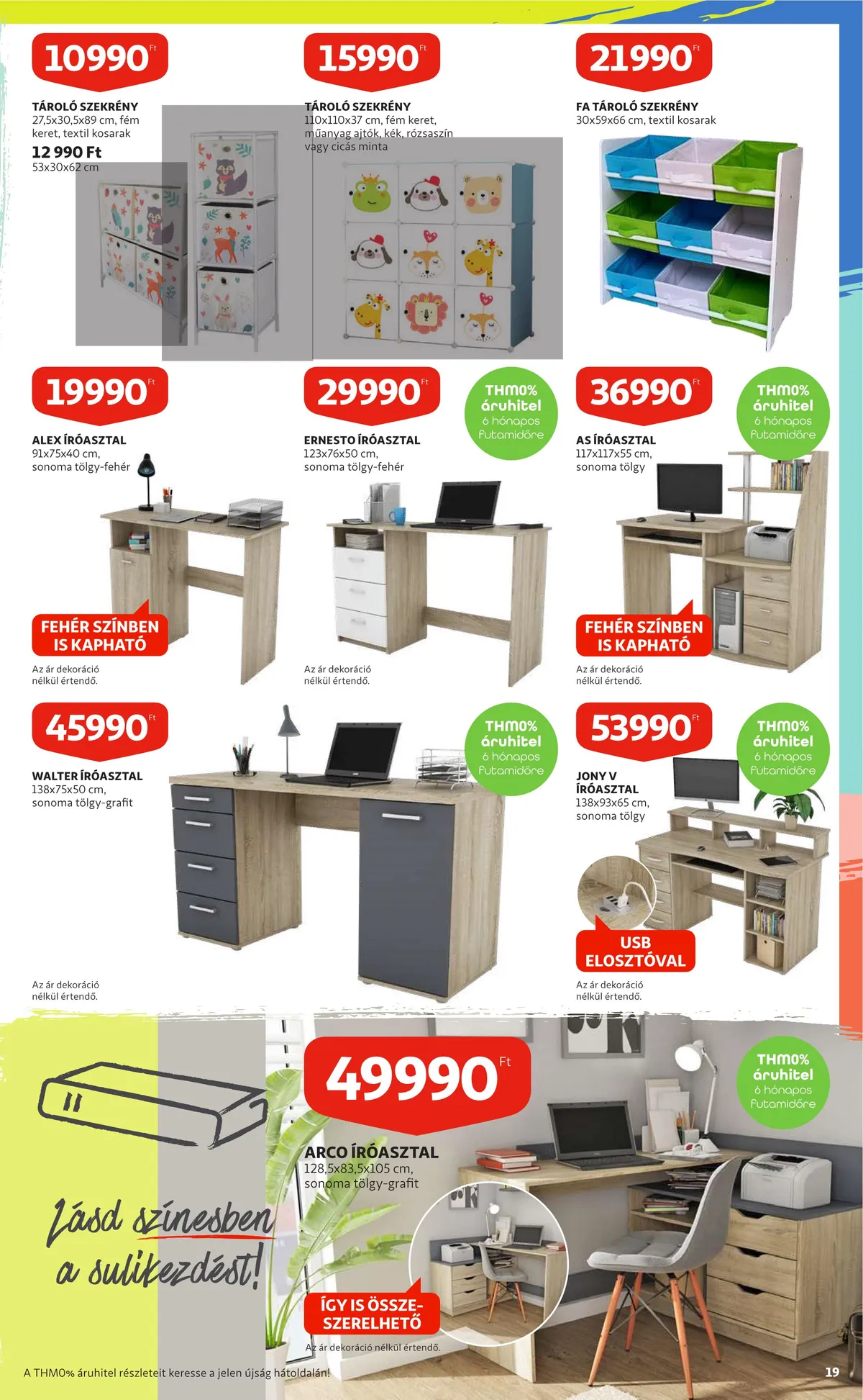 Auchan akciós újság Iskolakezdés katalógus 07.28–08.10 – 19. oldal