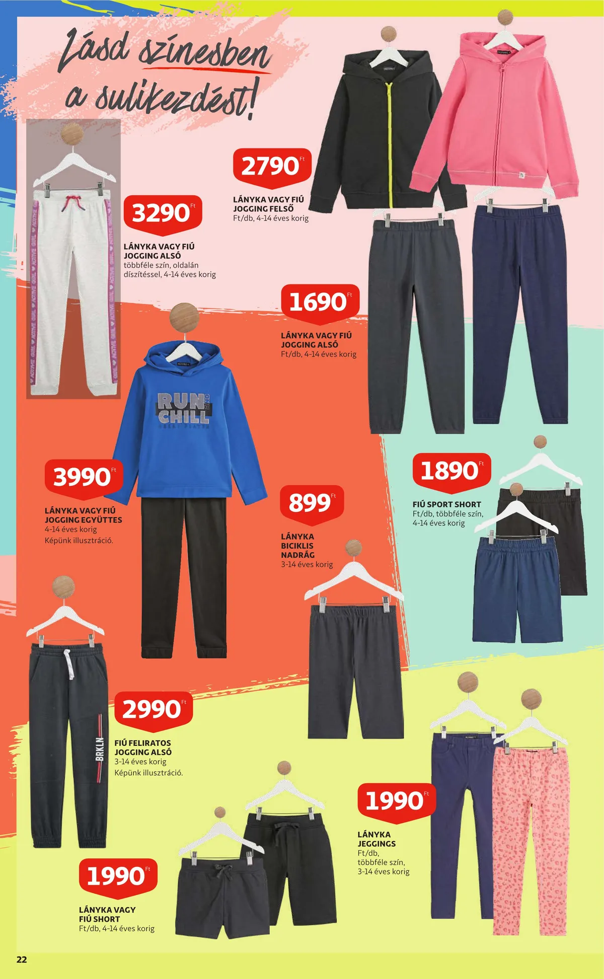 Auchan akciós újság Iskolakezdés katalógus 07.28–08.10 – 22. oldal