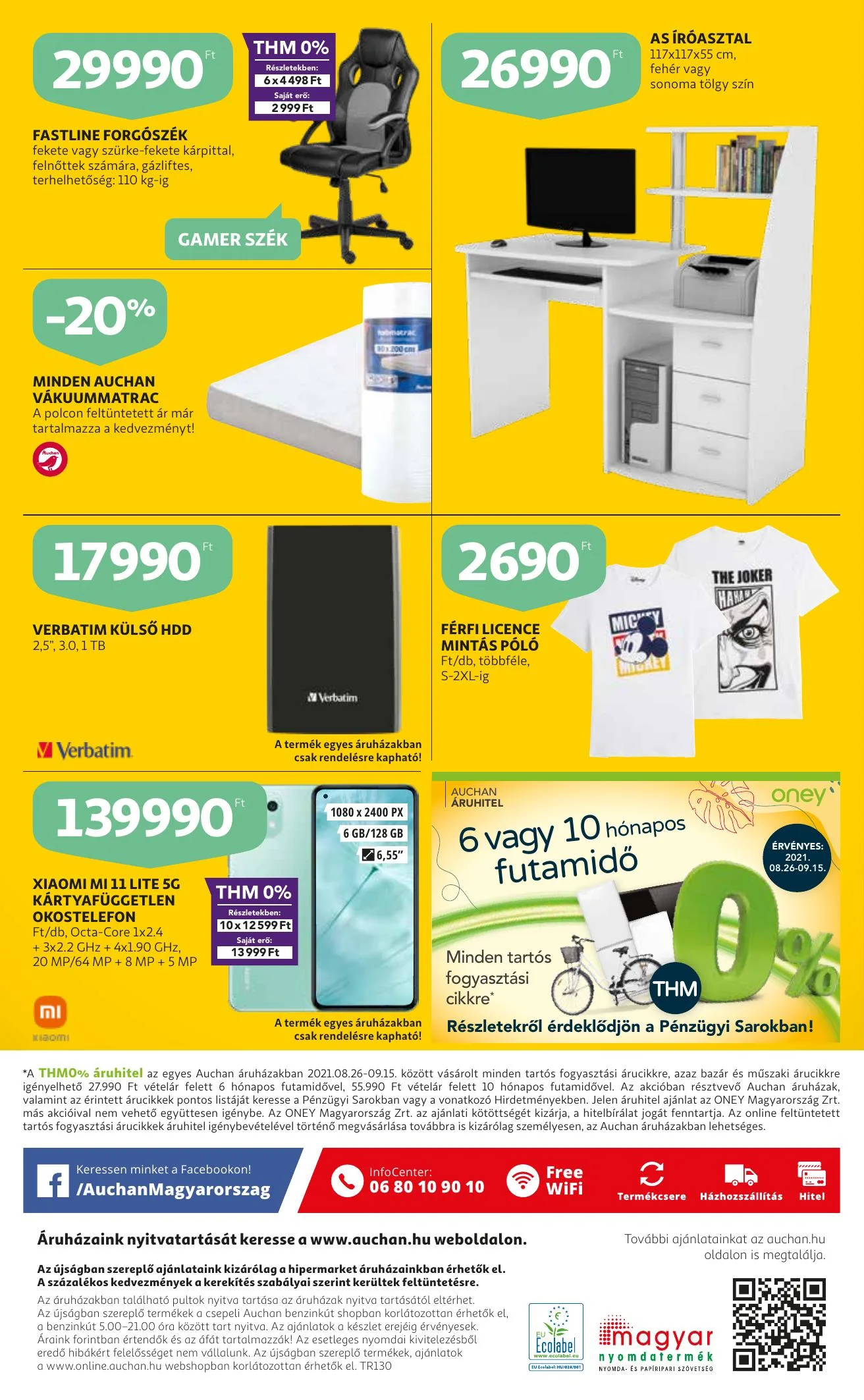Auchan akciós újság Iskolakezdés 08.26–09.15 – 16. oldal