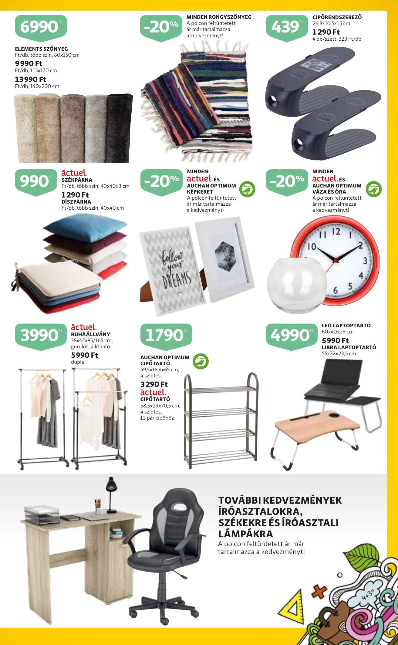 Auchan akciós újság Iskolakezdés 08.26–09.15 – 5. oldal