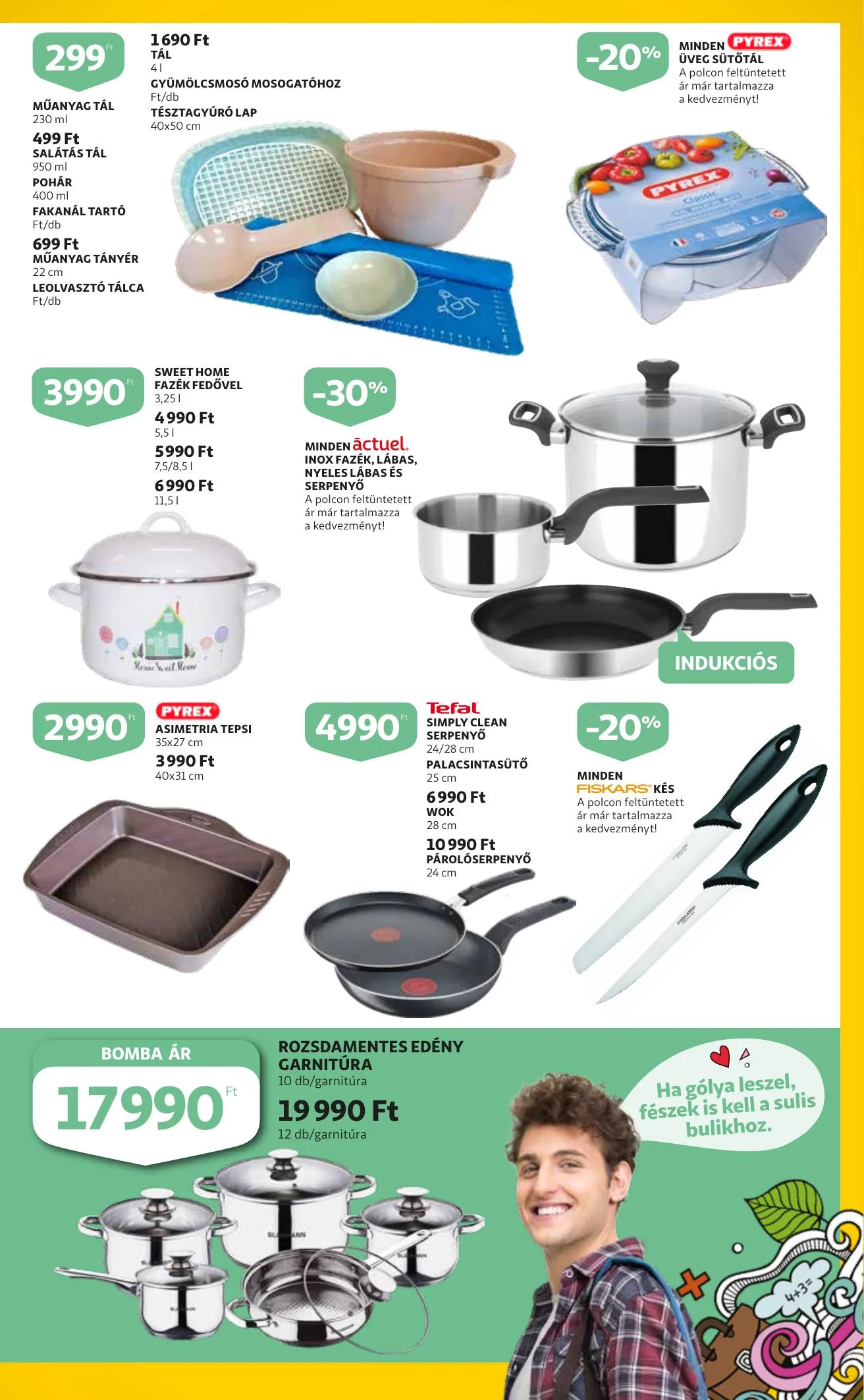 Auchan akciós újság Iskolakezdés 08.26–09.15 – 9. oldal