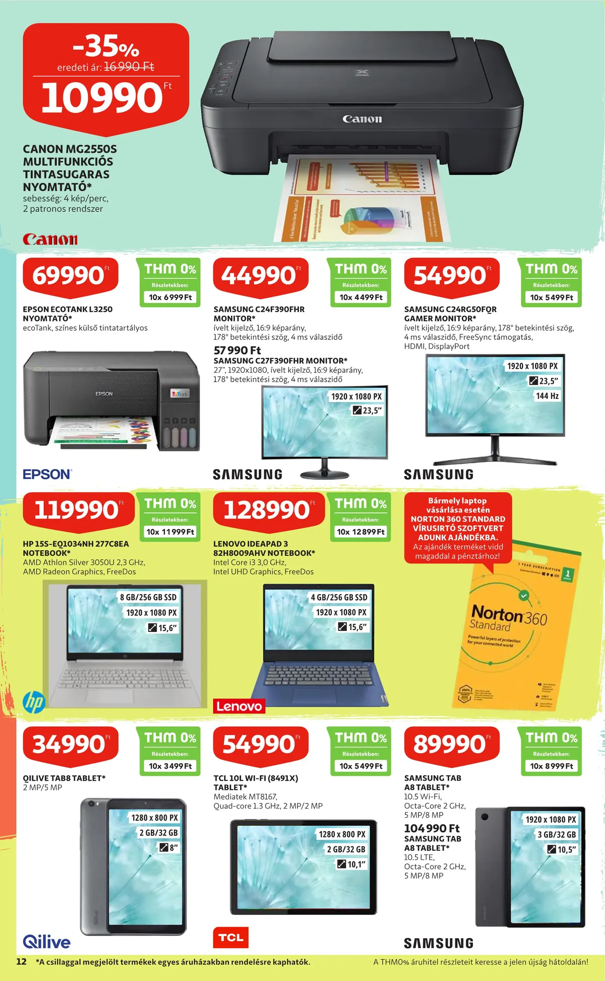 Auchan akciós újság Iskolakezdés 08.25–09.07 – 12. oldal