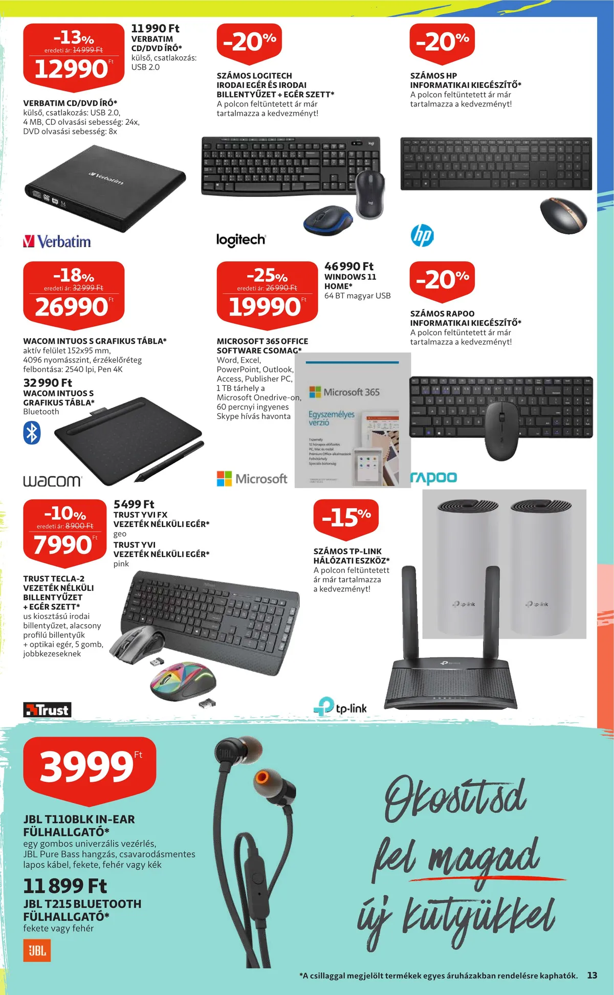 Auchan akciós újság Iskolakezdés 08.25–09.07 – 13. oldal