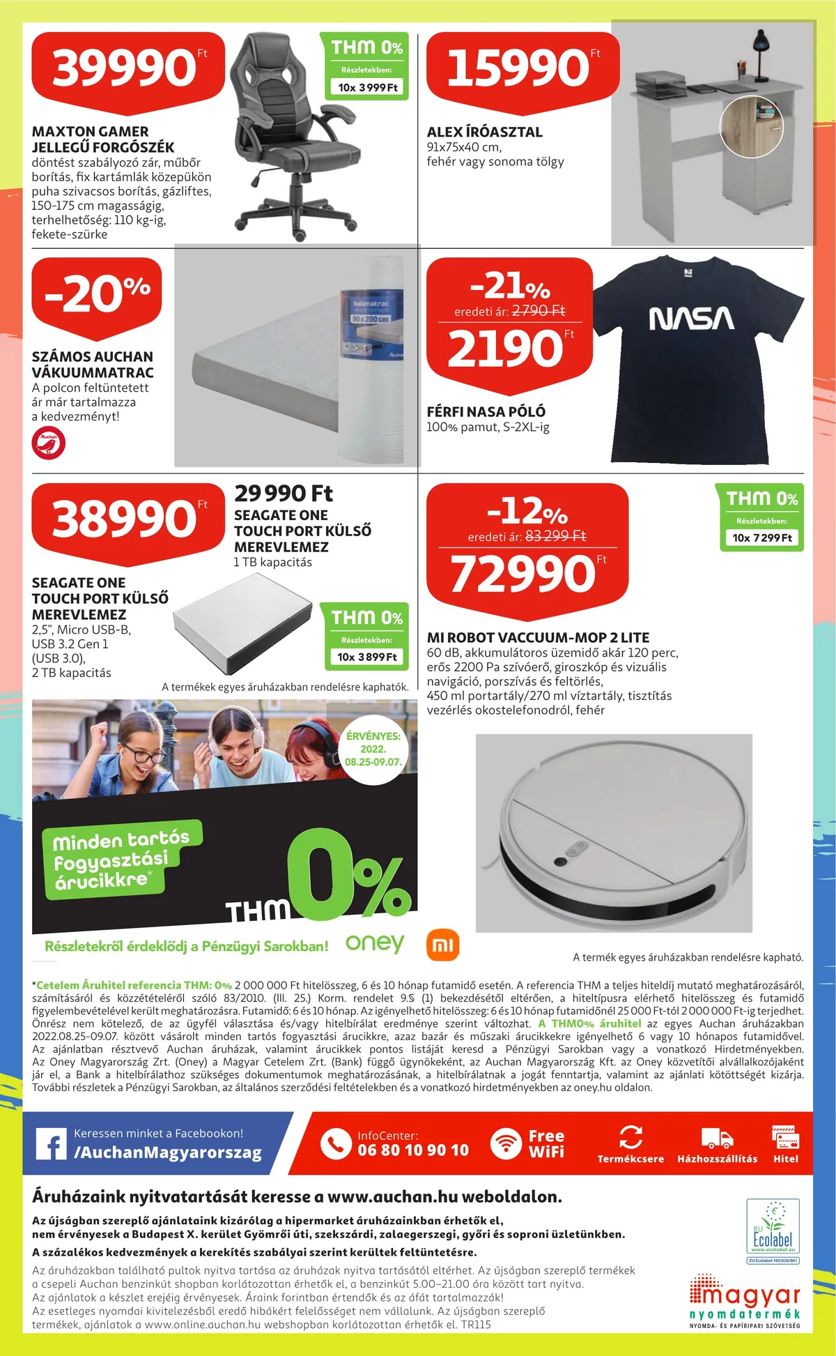 Auchan akciós újság Iskolakezdés 08.25–09.07 – 18. oldal