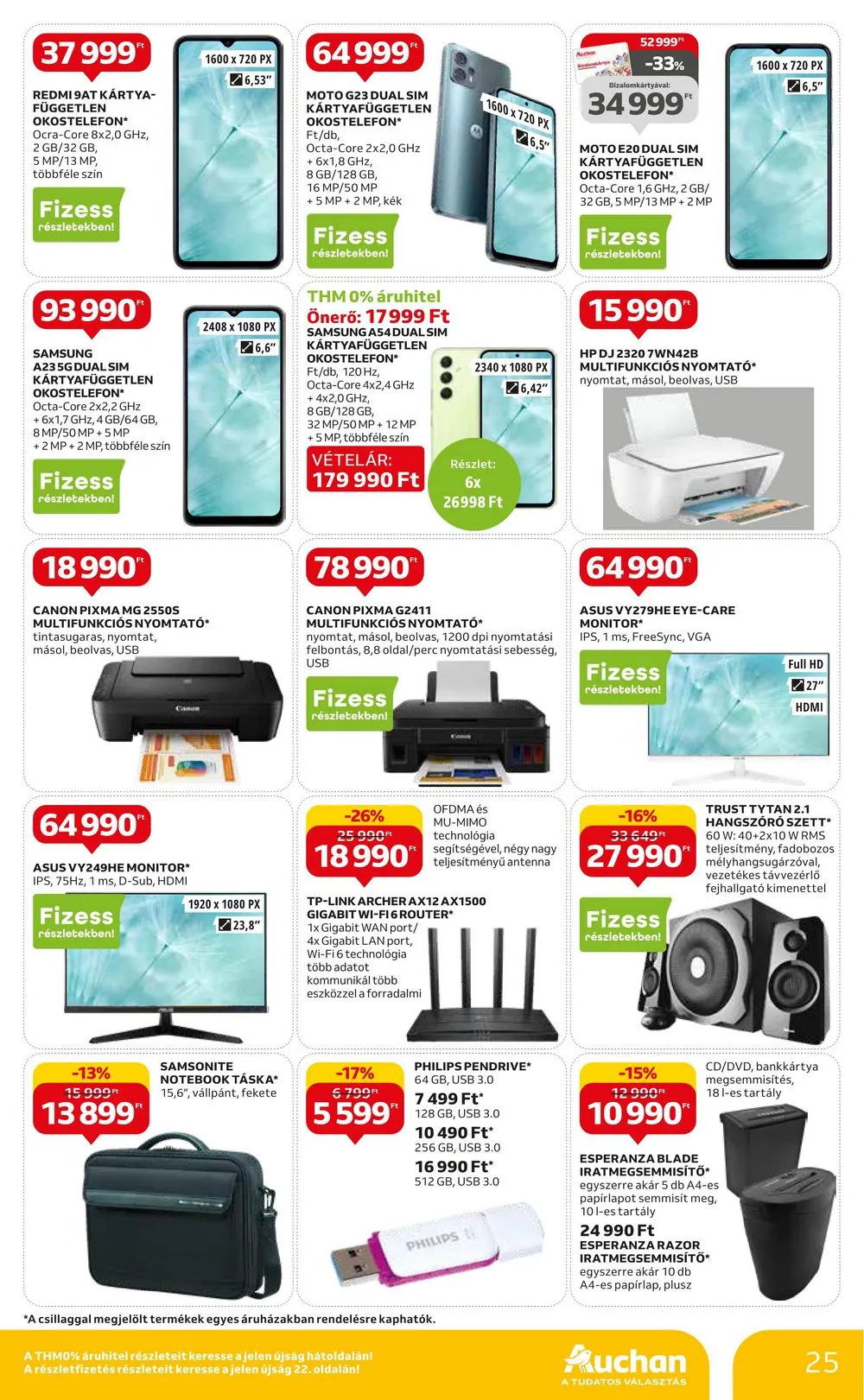 Auchan akciós újság Iskolakezdés 07.27–08.09 – 25. oldal