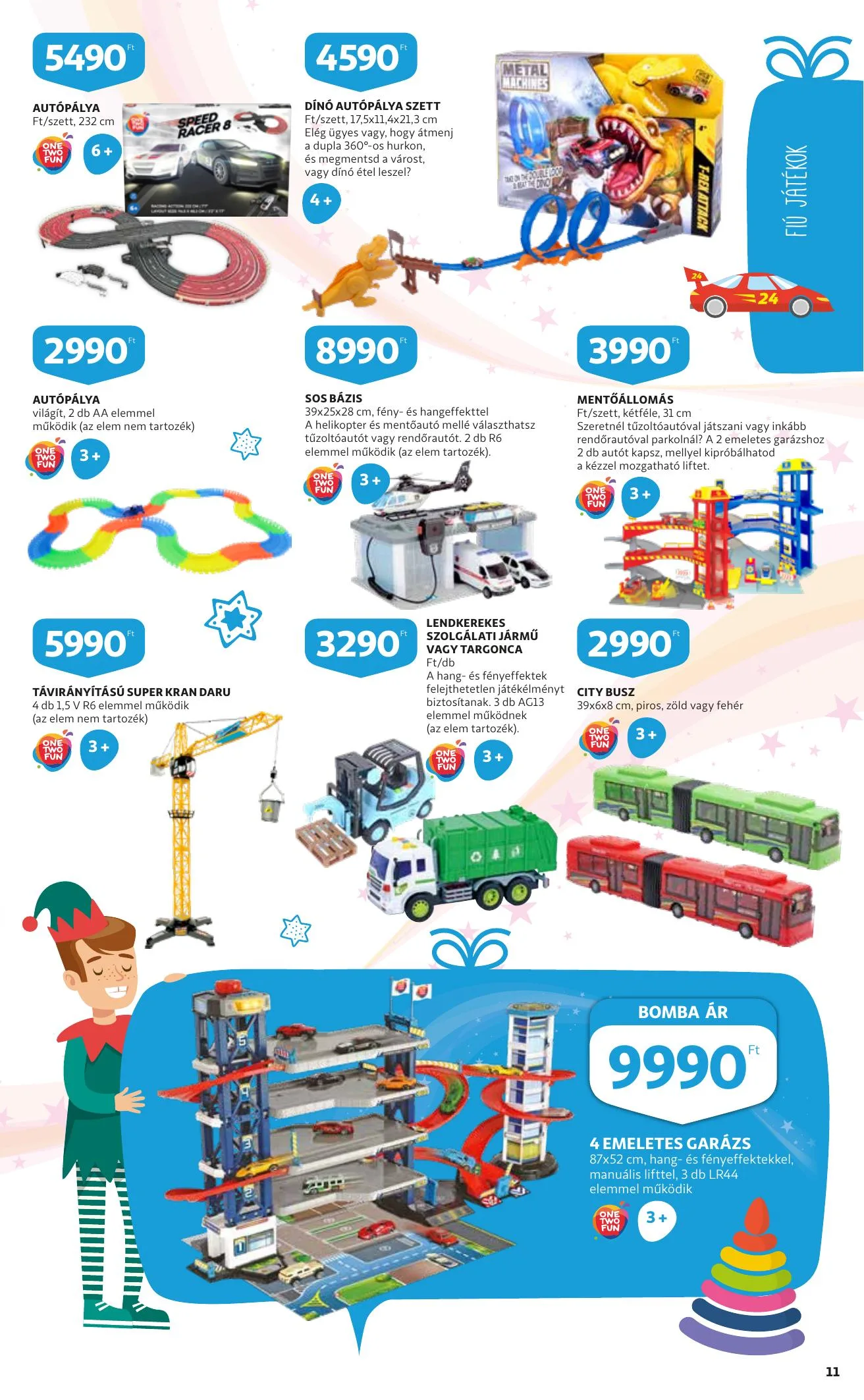 Auchan akciós újság Jatekkatalogus 12.02–12.31 – 11. oldal