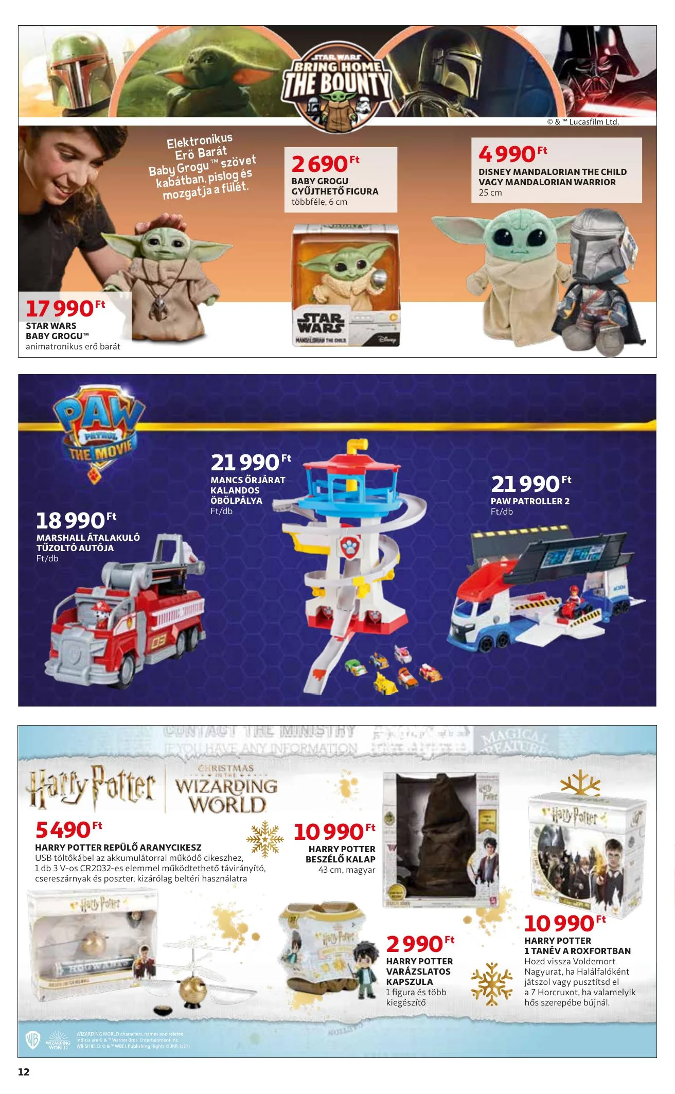 Auchan akciós újság Jatekkatalogus 12.02–12.31 – 12. oldal