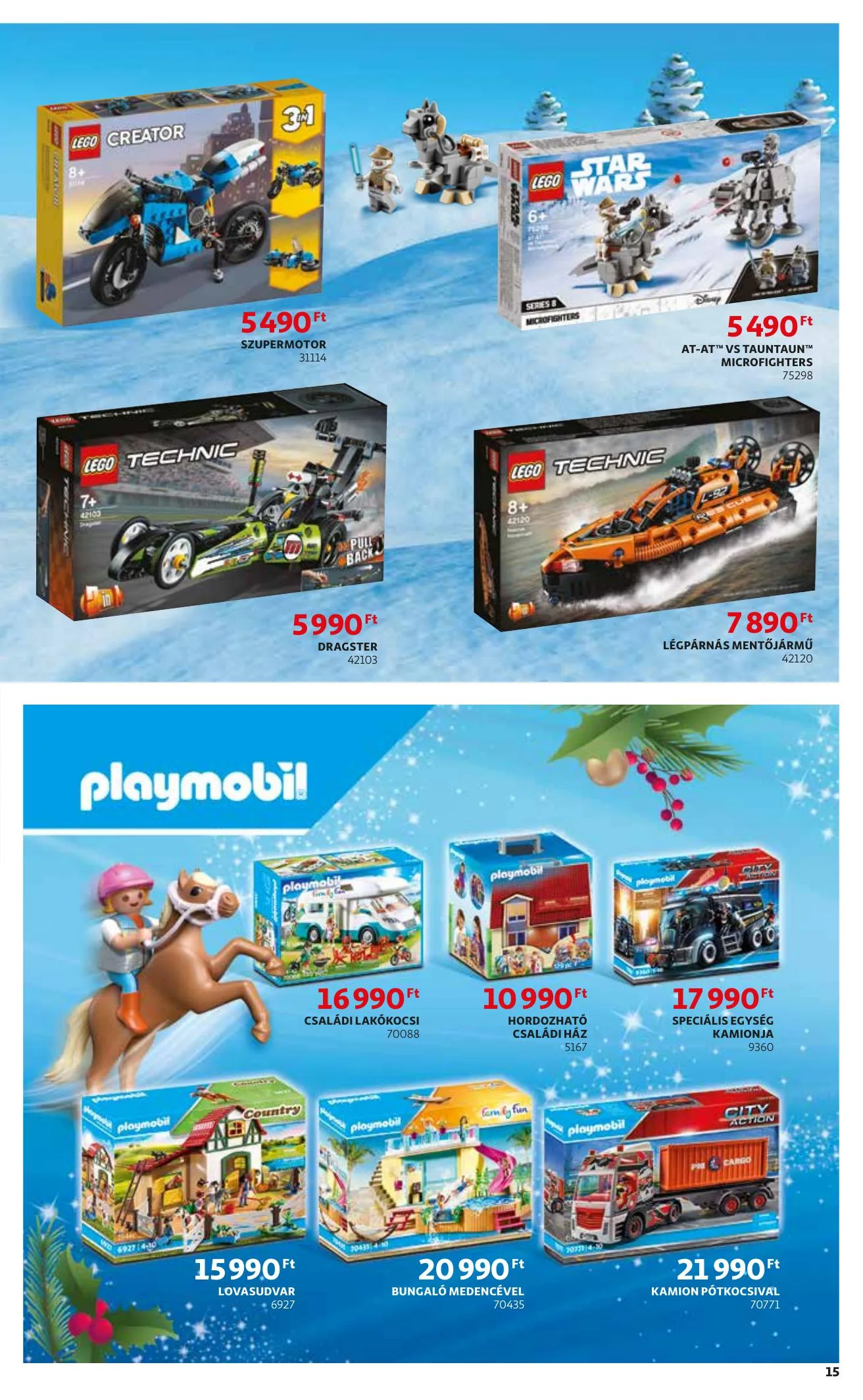Auchan akciós újság Jatekkatalogus 12.02–12.31 – 15. oldal
