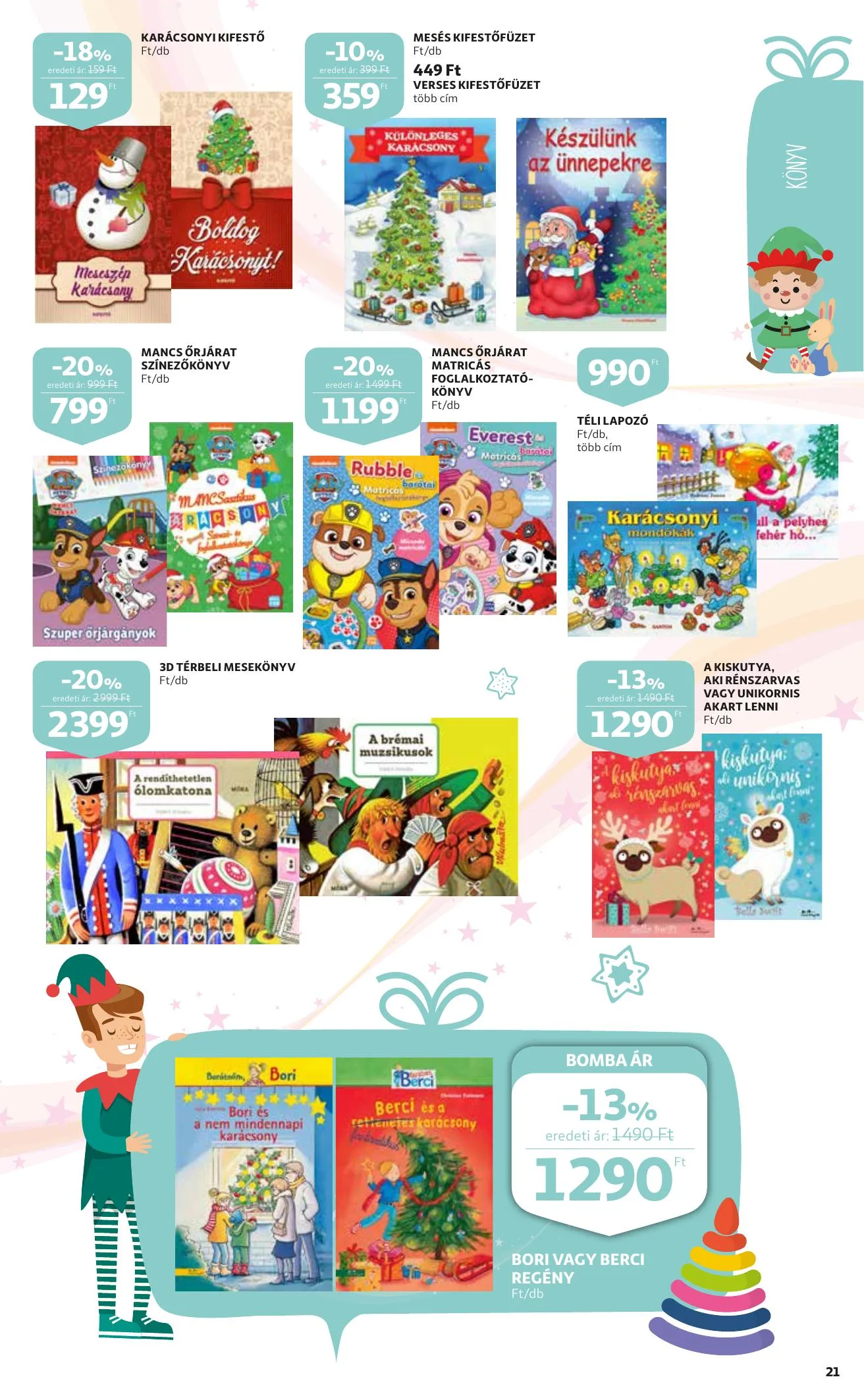 Auchan akciós újság Jatekkatalogus 12.02–12.31 – 21. oldal