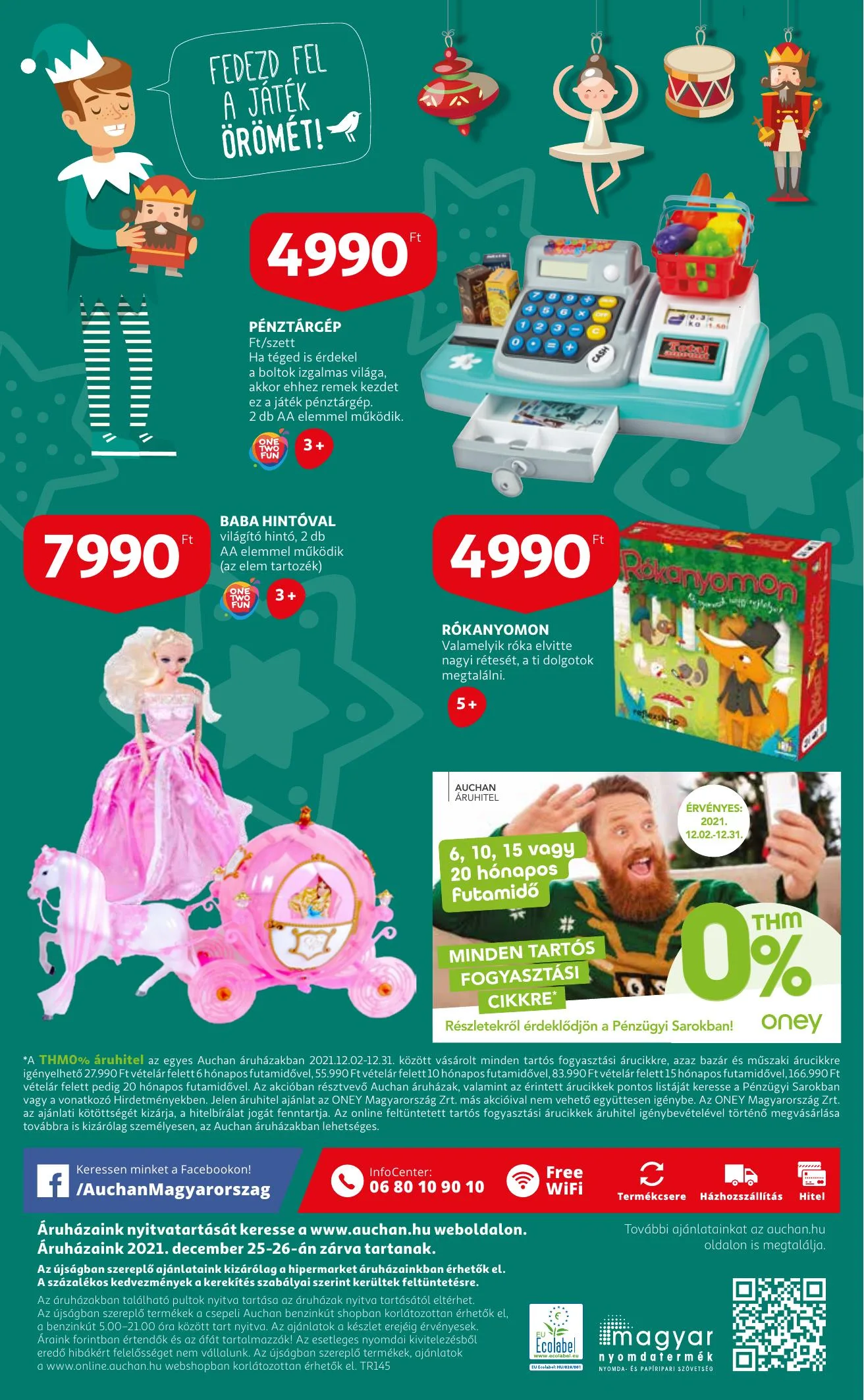 Auchan akciós újság Jatekkatalogus 12.02–12.31 – 24. oldal