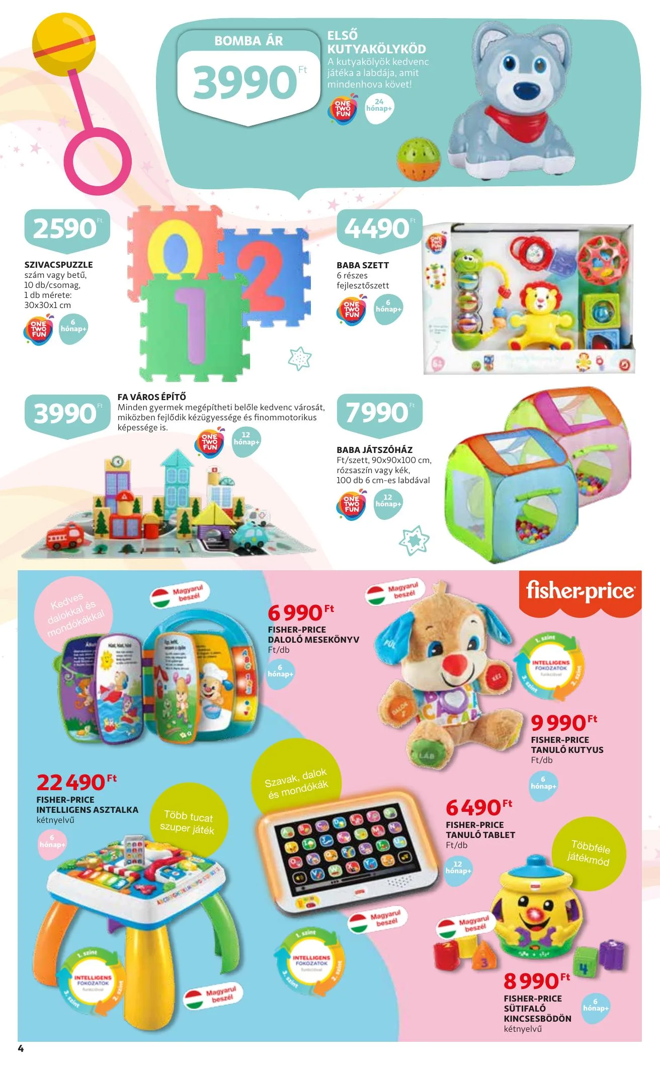 Auchan akciós újság Jatekkatalogus 12.02–12.31 – 4. oldal