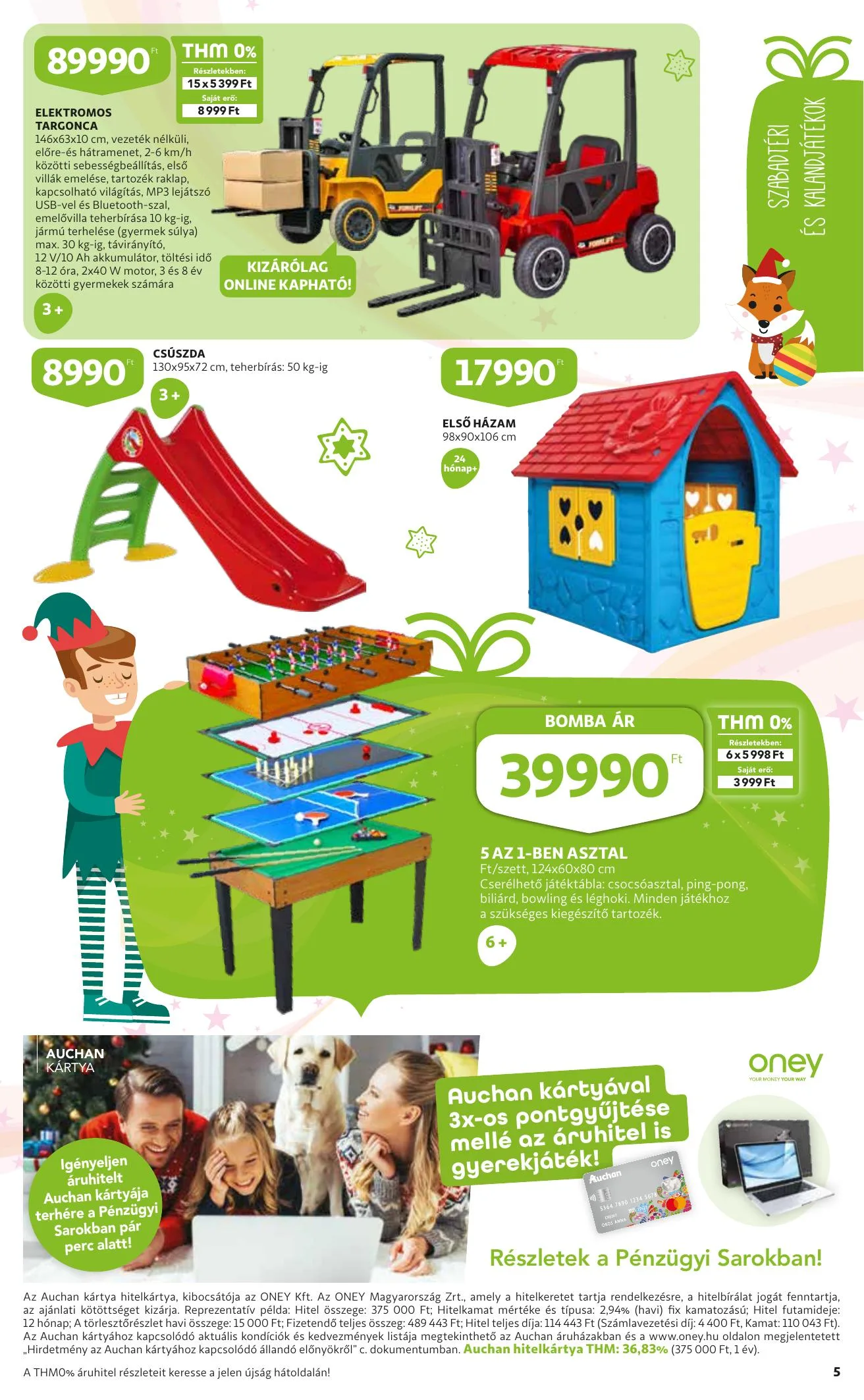Auchan akciós újság Jatekkatalogus 12.02–12.31 – 5. oldal