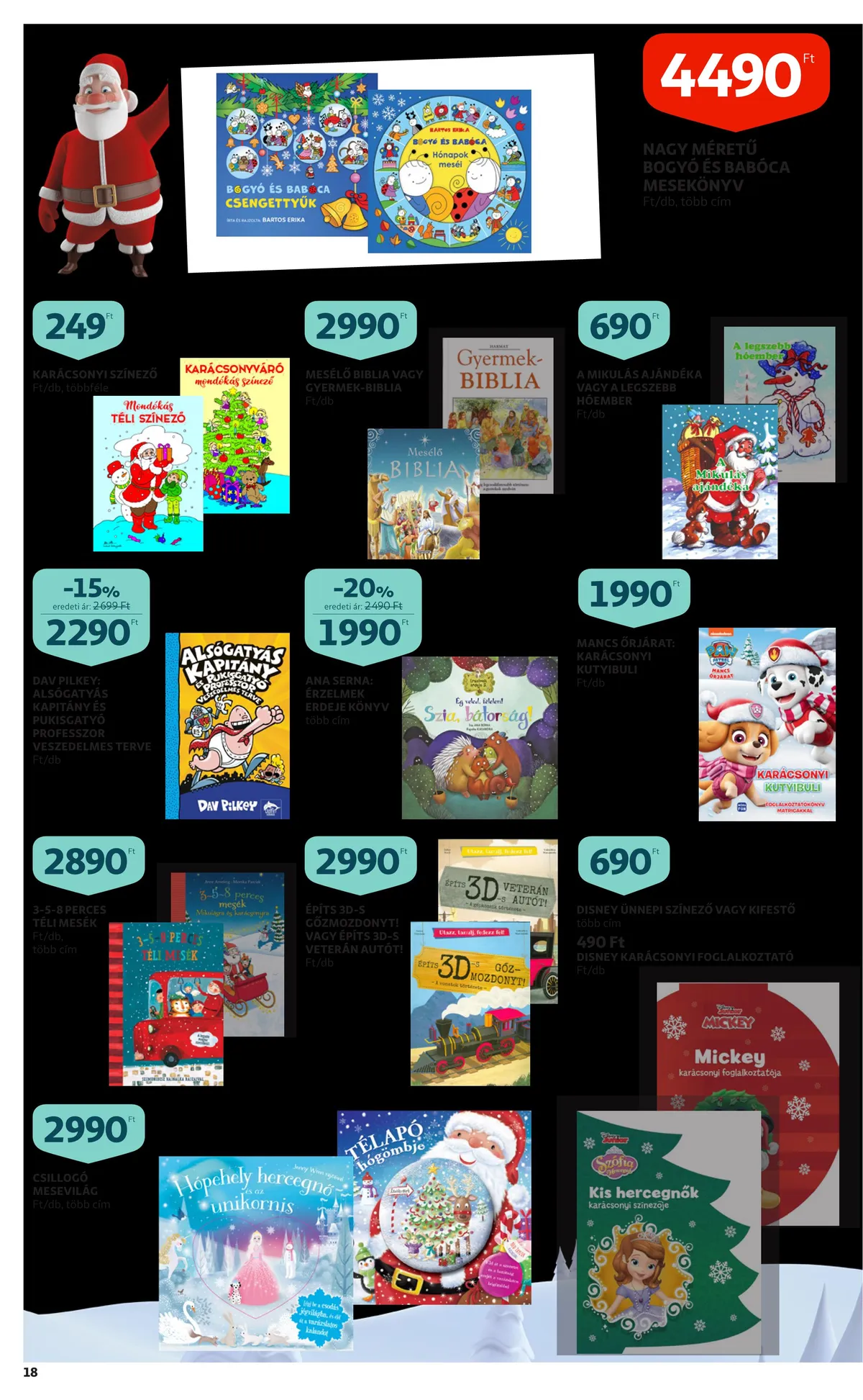Auchan akciós újság Jatekkatalogus 12.01–12.31 – 18. oldal