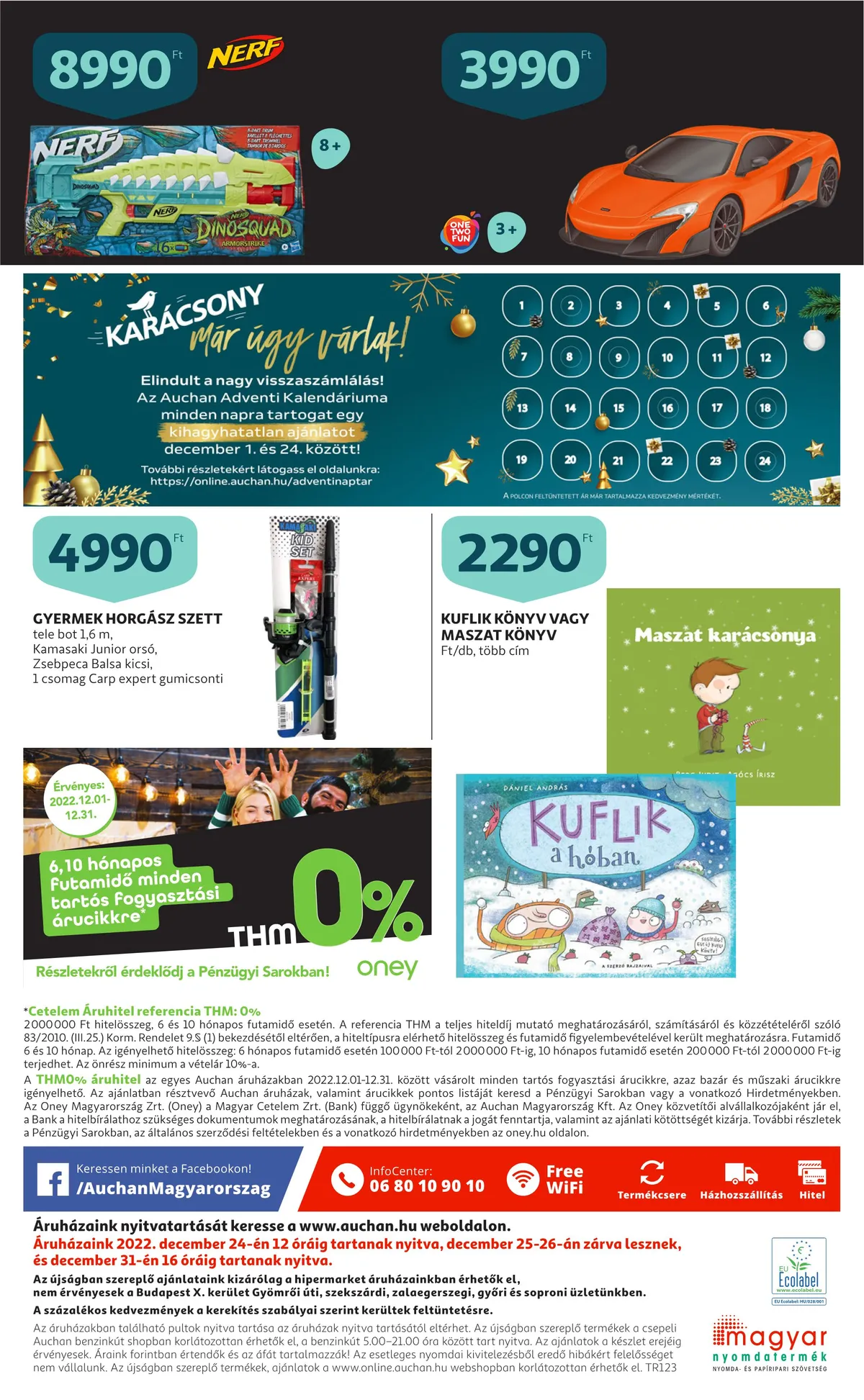 Auchan akciós újság Jatekkatalogus 12.01–12.31 – 20. oldal