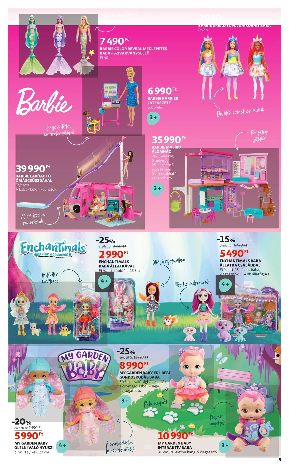 Auchan akciós újság Jatekkatalogus 12.01–12.31 – 5. oldal
