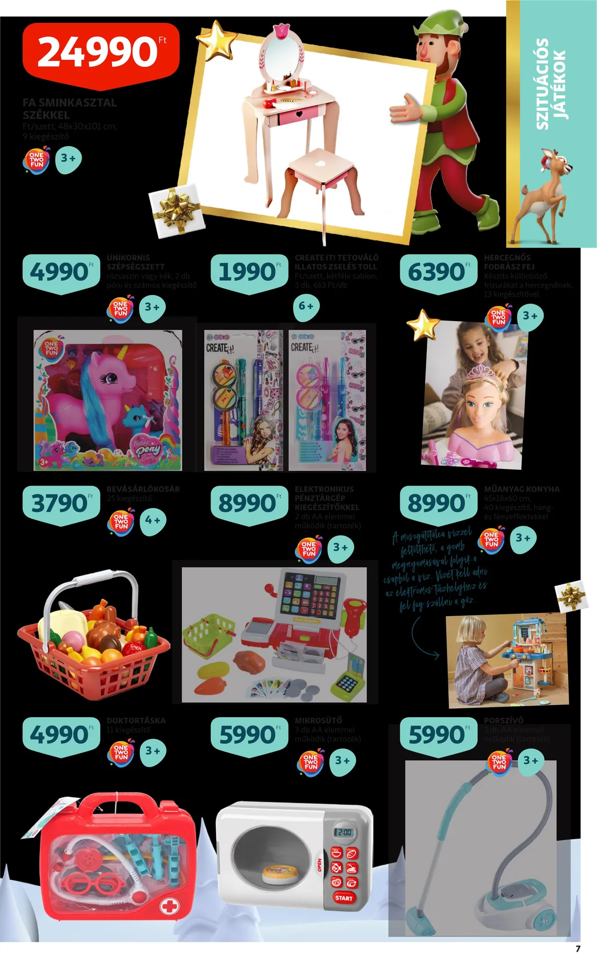 Auchan akciós újság Jatekkatalogus 12.01–12.31 – 7. oldal