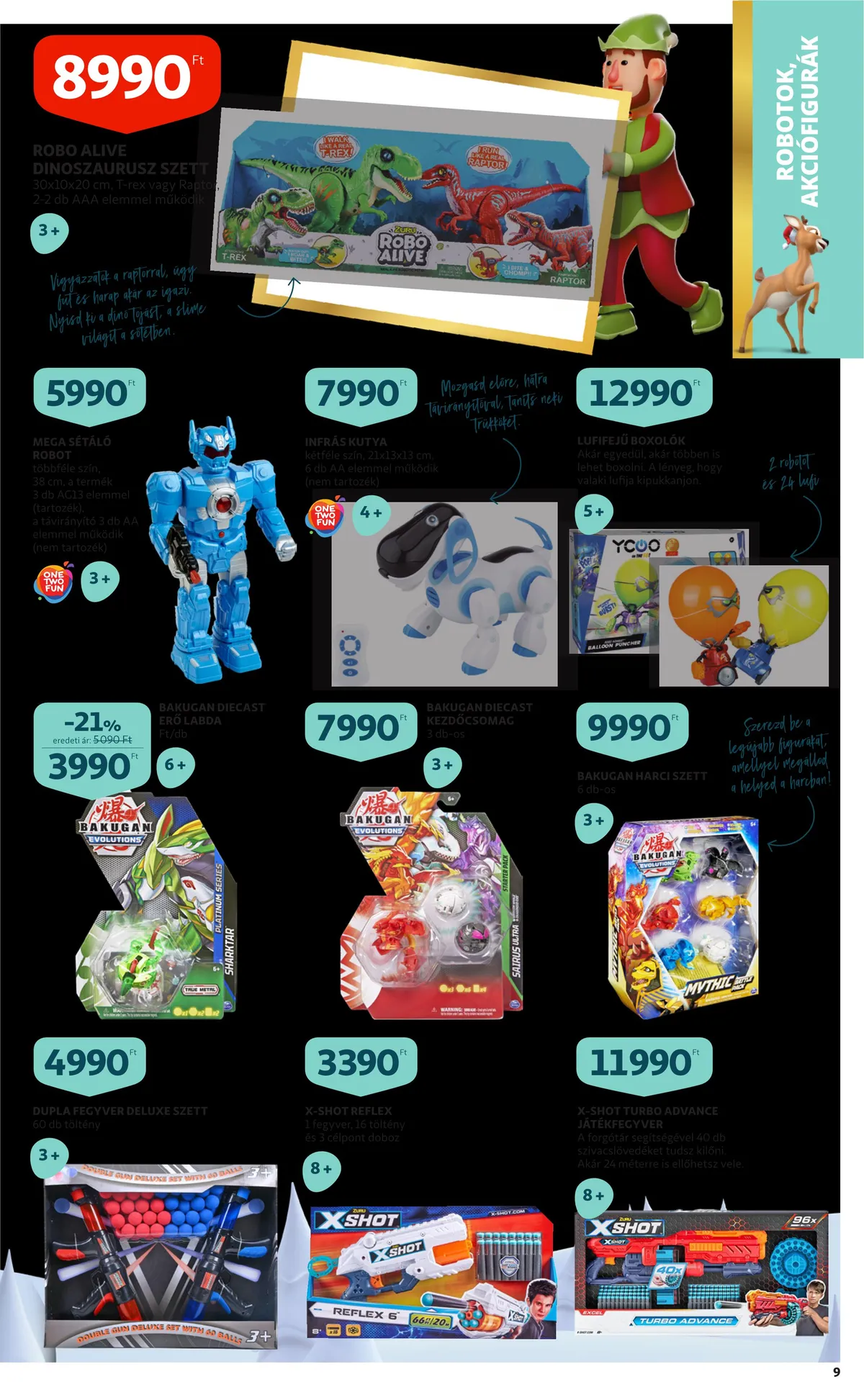 Auchan akciós újság Jatekkatalogus 12.01–12.31 – 9. oldal